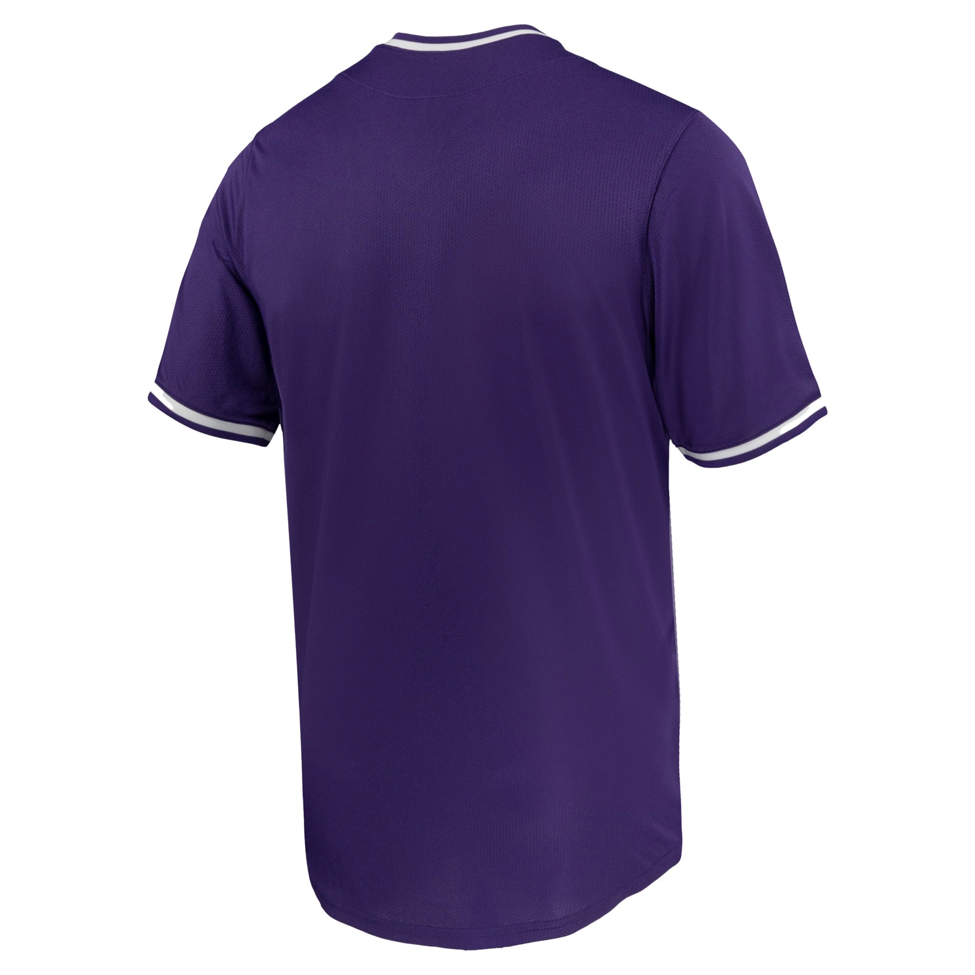 Kansas State Wildcats Baseball Jersey Purple - detail view 1