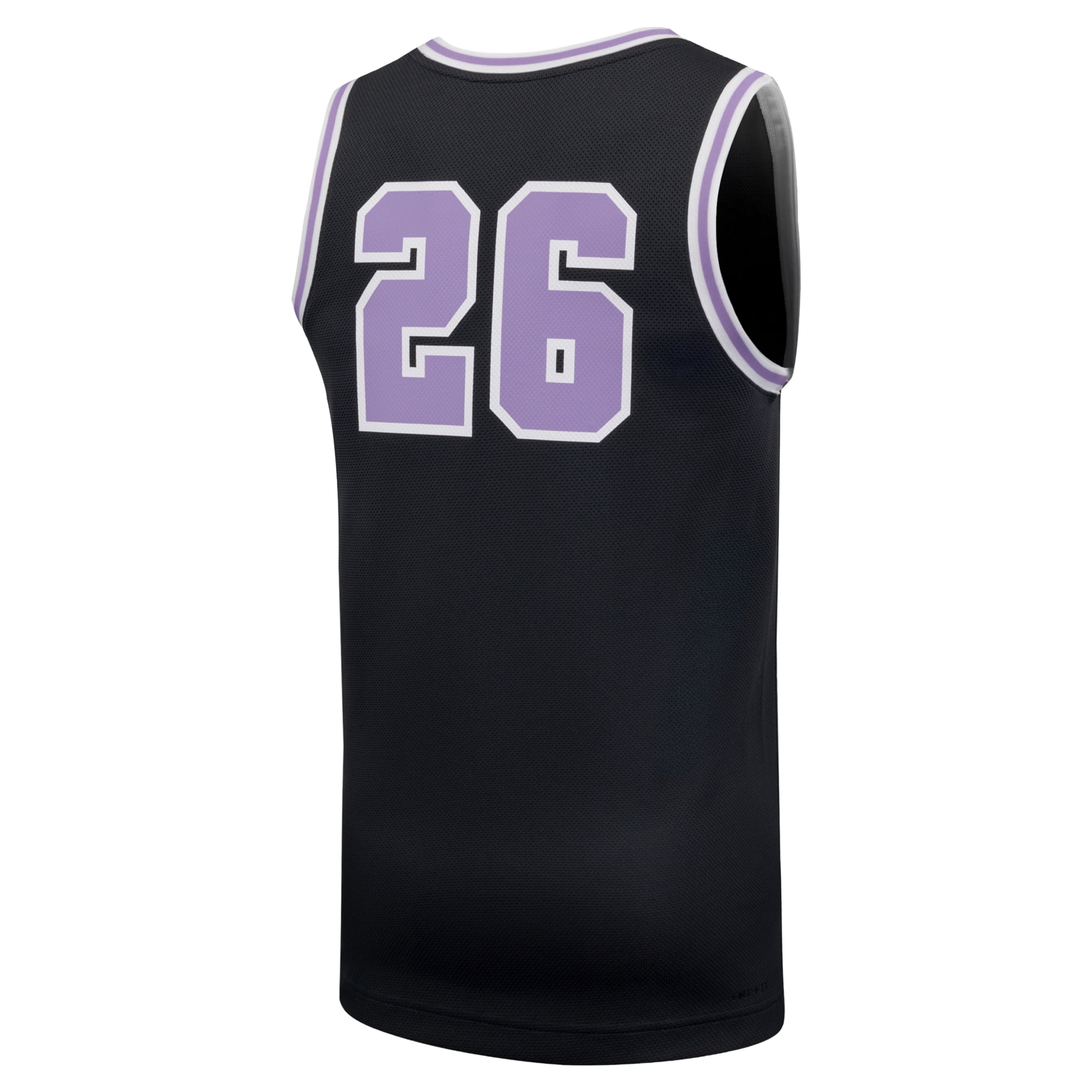 #26 Kansas State Wildcats Basketball Jersey Anthracite - back view