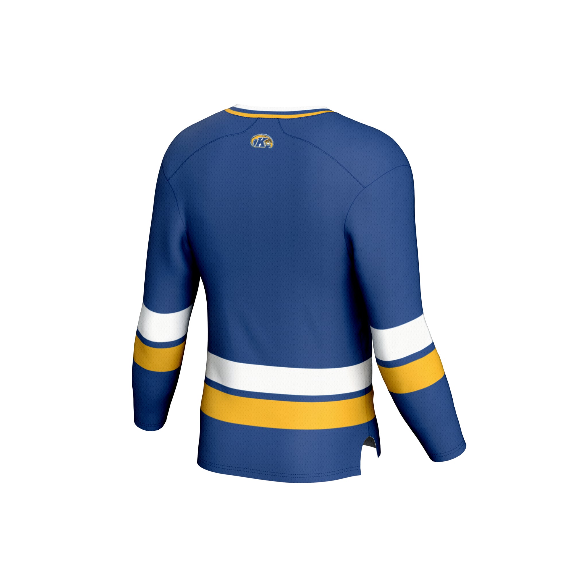 Kent State Golden Flashes Unisex Spirit Hockey Jersey Navy - back view