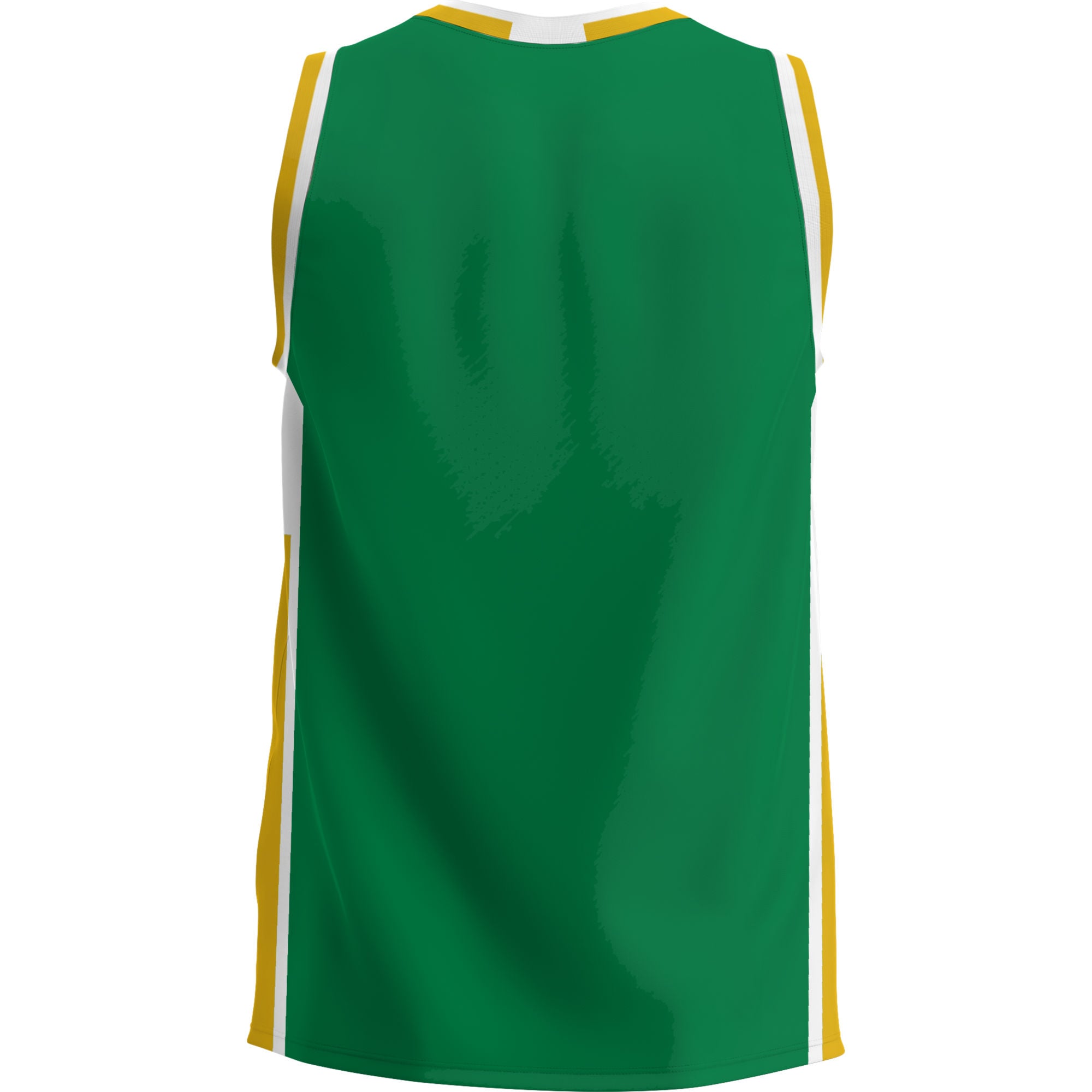 Kentucky State Thorobreds Lightweight Basketball Jersey Green - back view