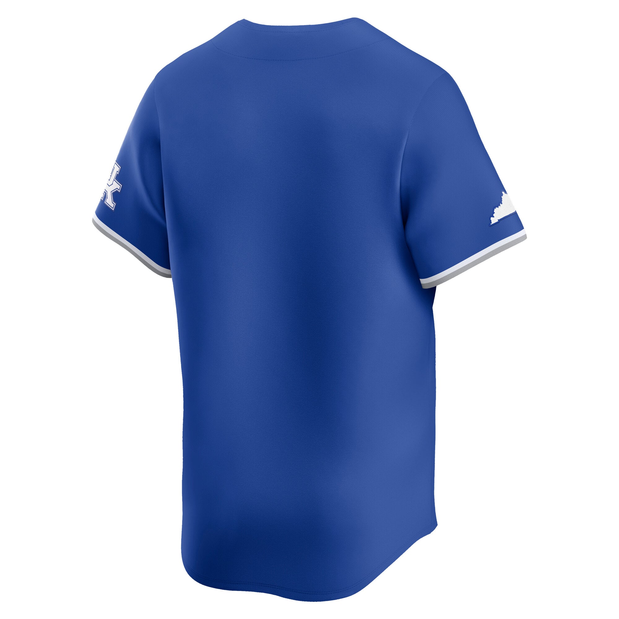 Kentucky Wildcats Baseball Jersey Royal - back view