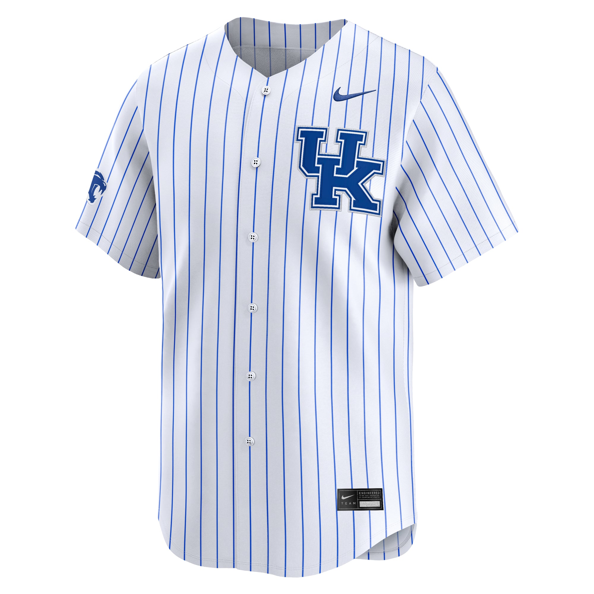Kentucky Wildcats Baseball Jersey White - front view