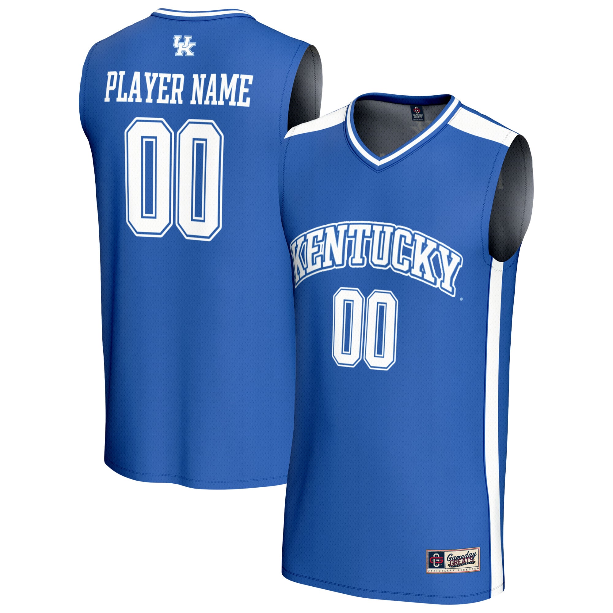 Kentucky Wildcats Unisex Lightweight Collegiate Women's Basketball Fashion - front and back view