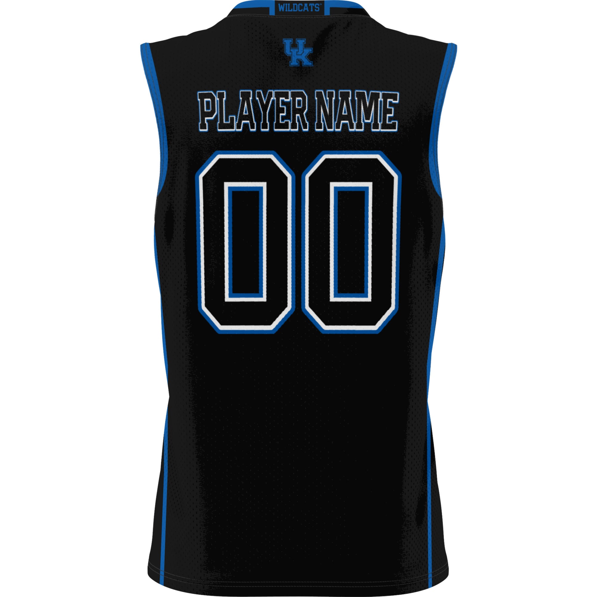 Kentucky Wildcats Youth Lightweight Women's Basketball Jersey Black - back view