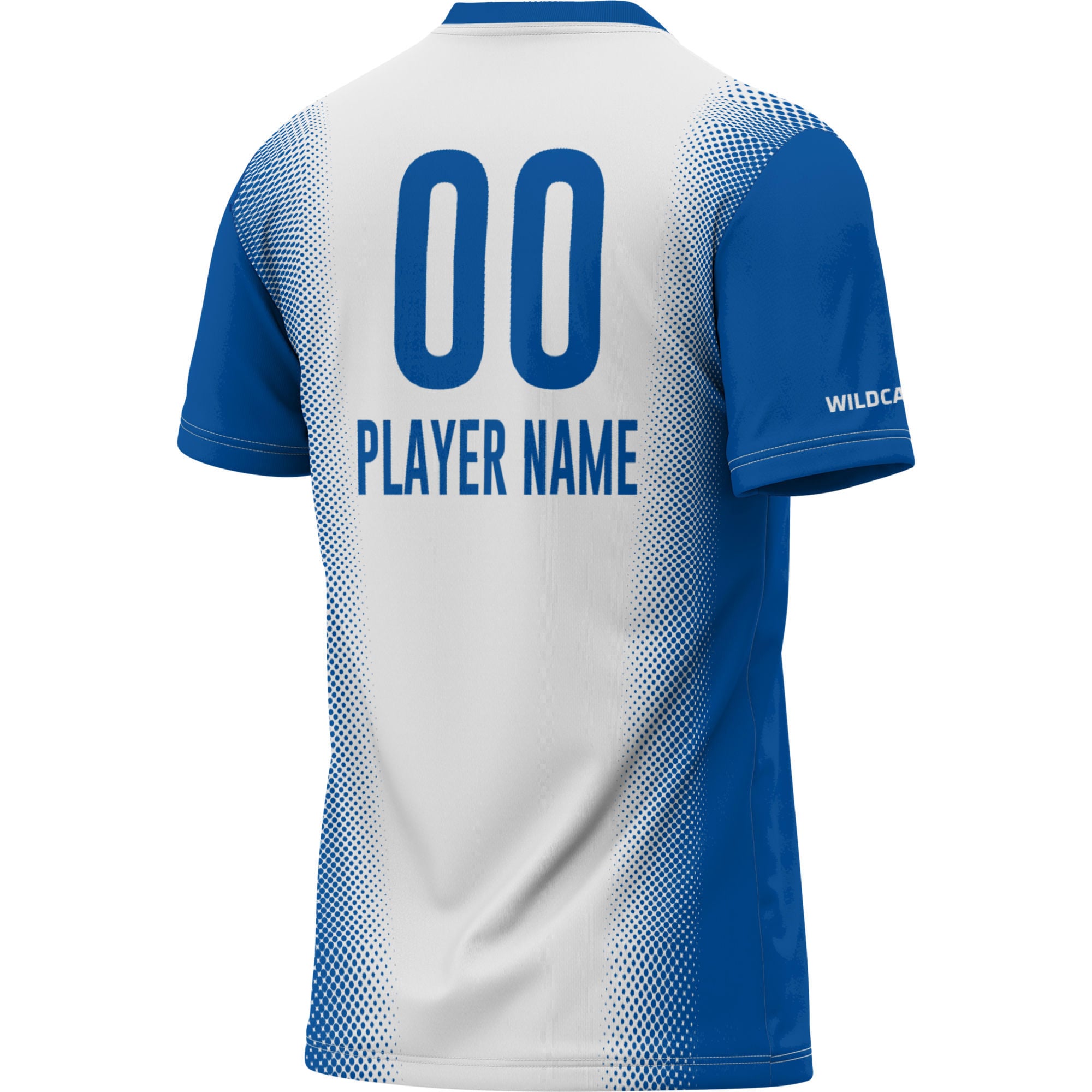 Kentucky Wildcats Youth Lightweight Women's Soccer Jersey White - back view