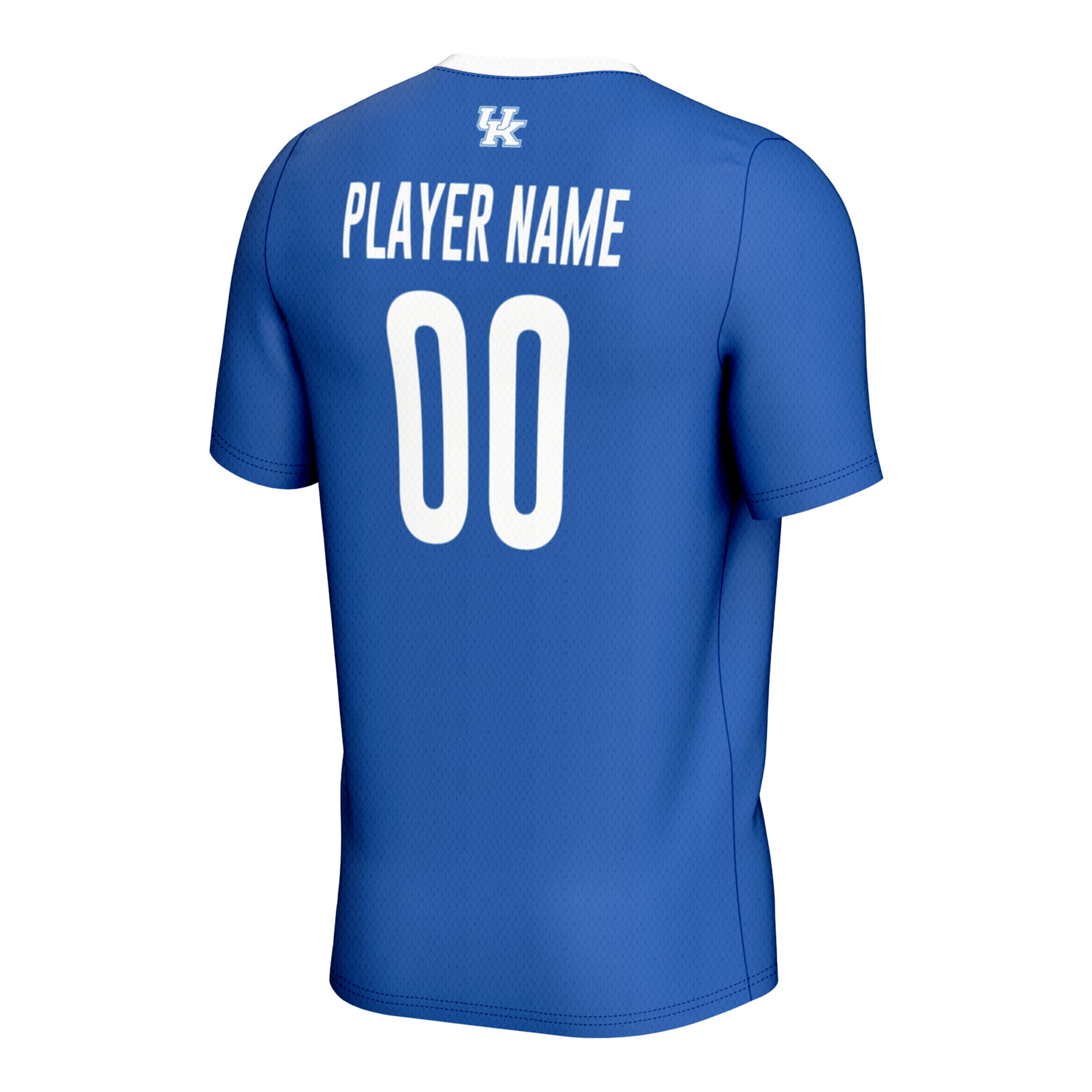 Kentucky Wildcats Unisex Men's Soccer Jersey Royal - back view