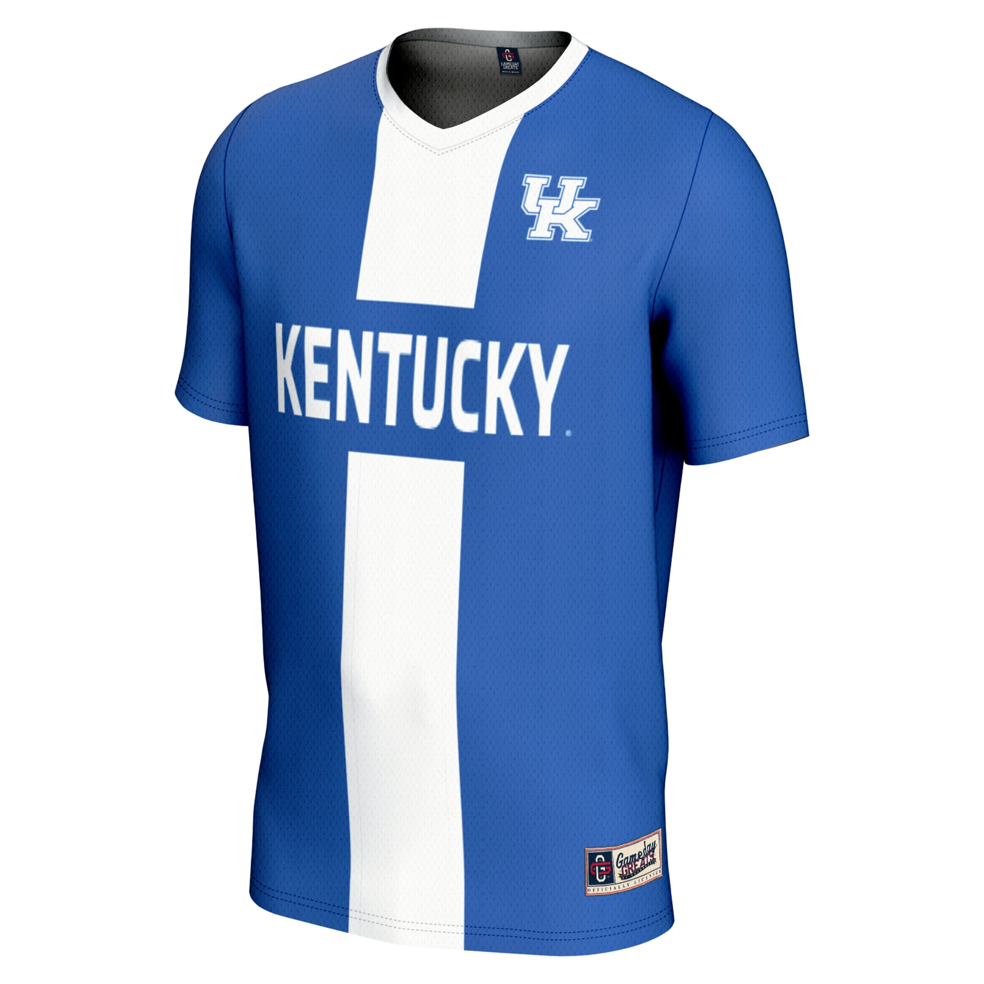Kentucky Wildcats Unisex Men's Soccer Jersey Royal - front view