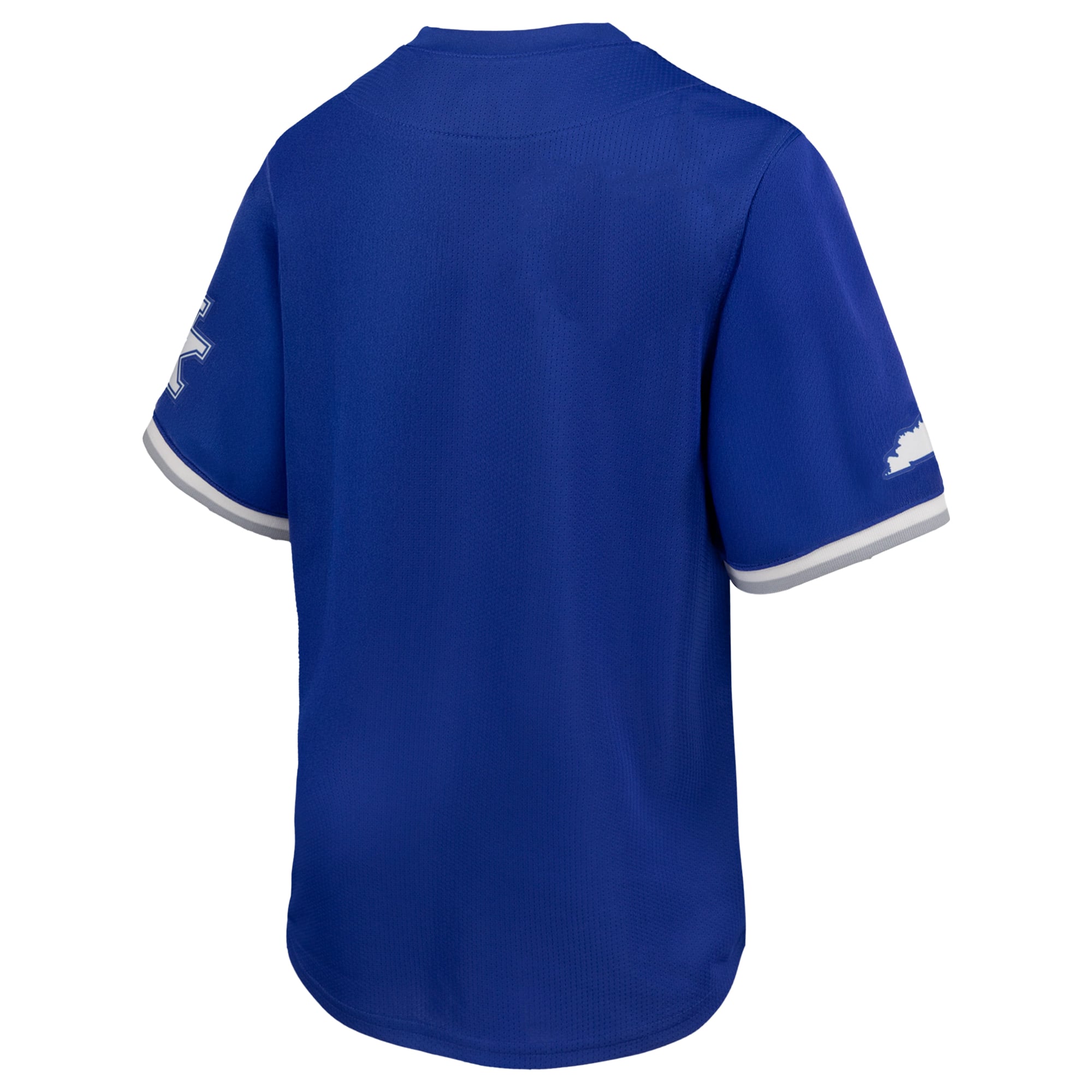 Kentucky Wildcats Youth Baseball Jersey Royal - back view
