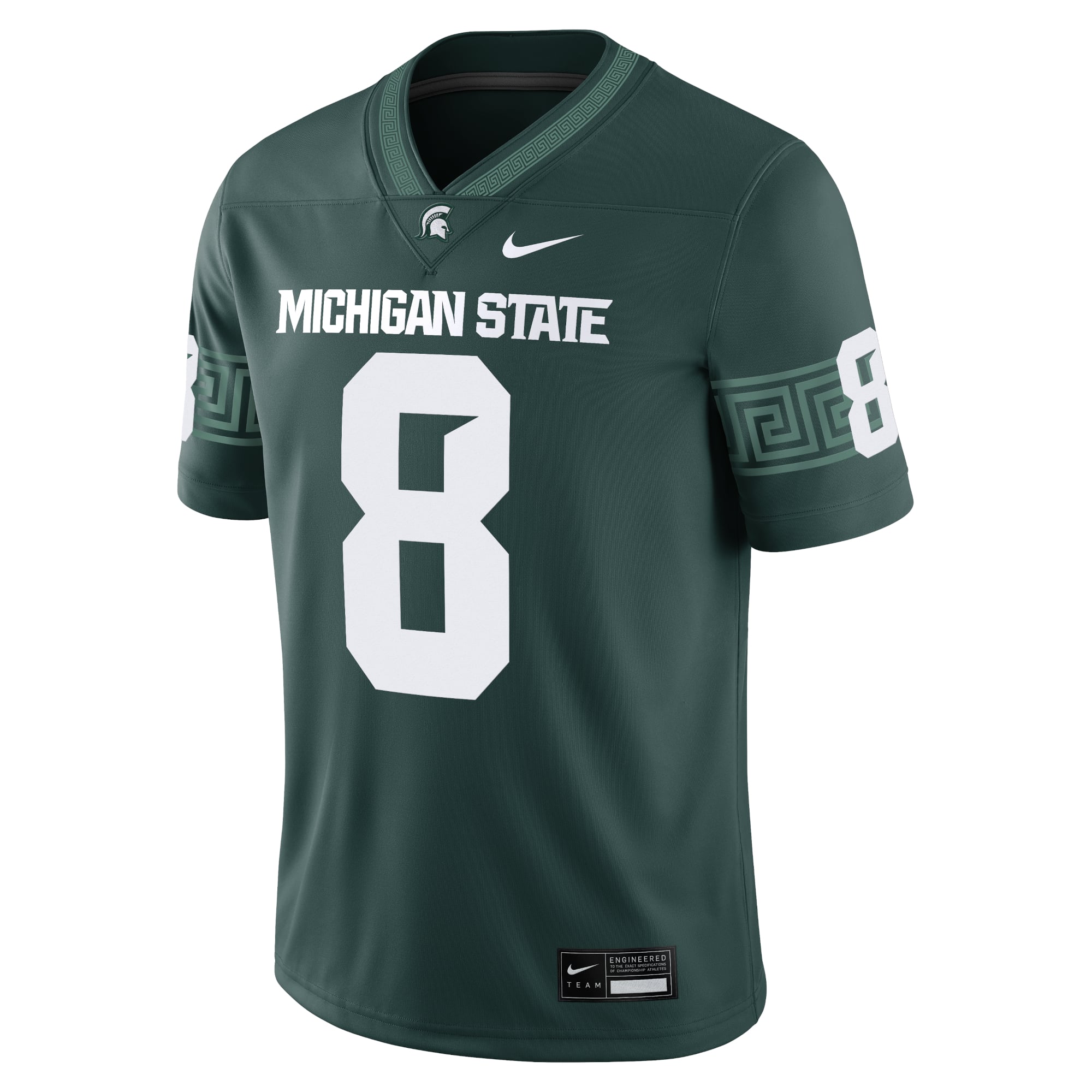 Kirk Cousins Michigan State Spartans Alumni Jersey Green - front view