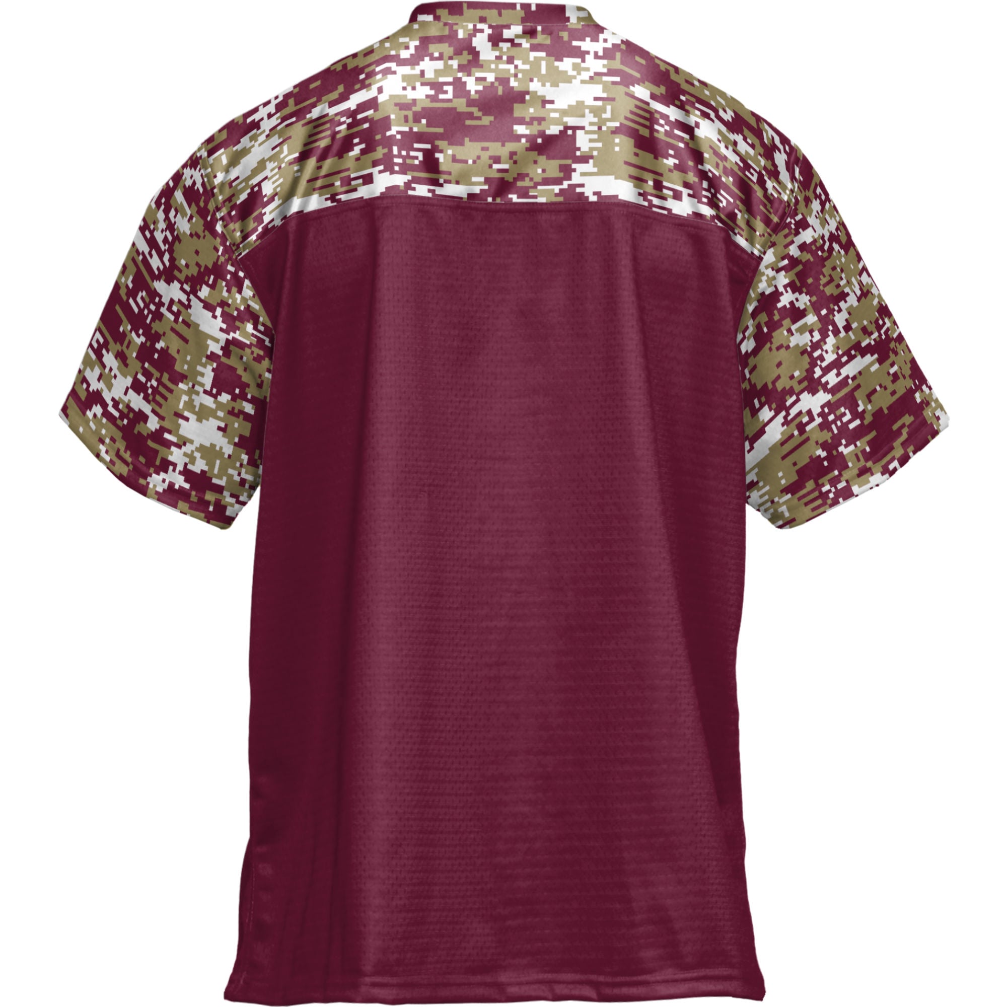 Kutztown Golden Bears Football Jersey Maroon - back view