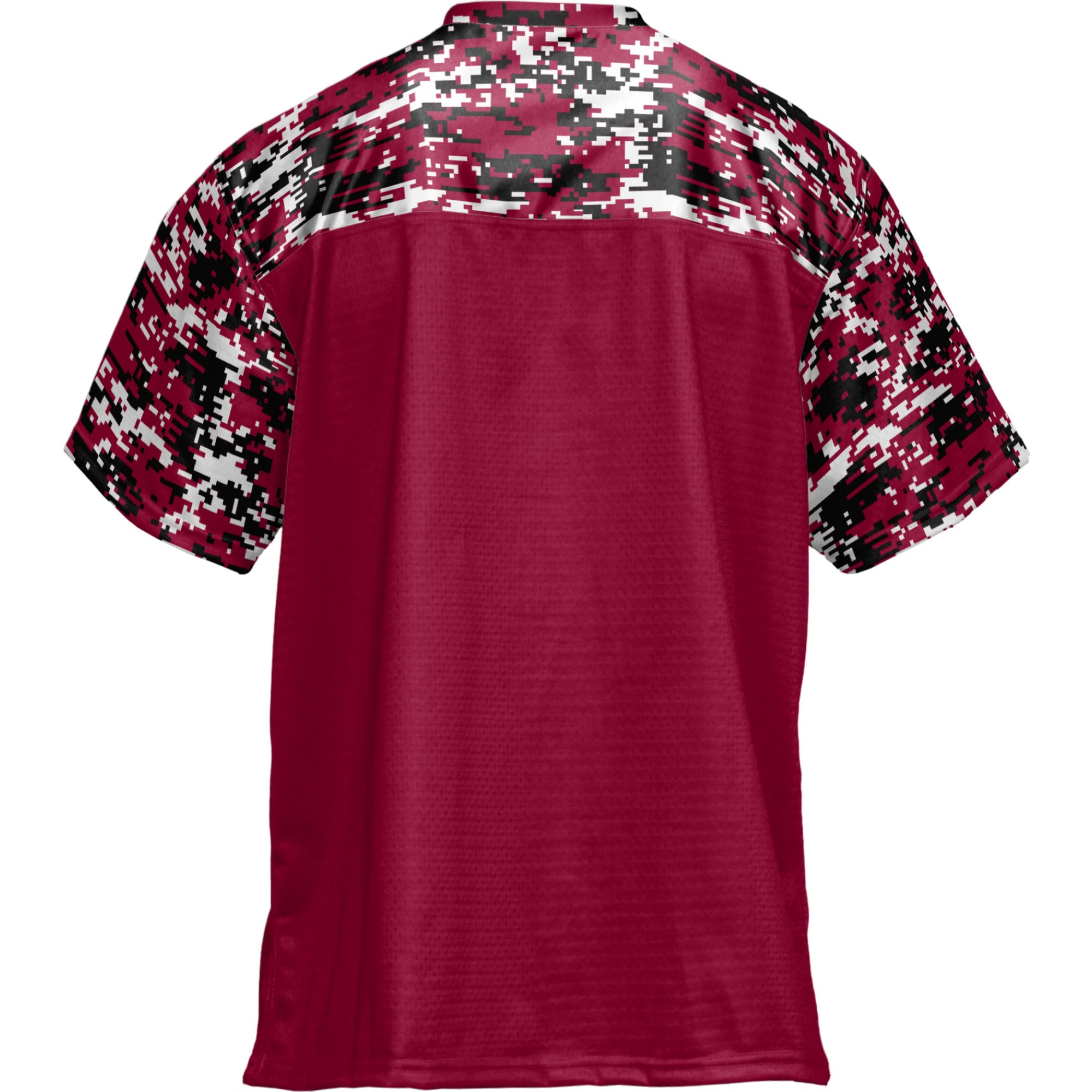 Lafayette College Leopards Football Jersey Maroon - back view