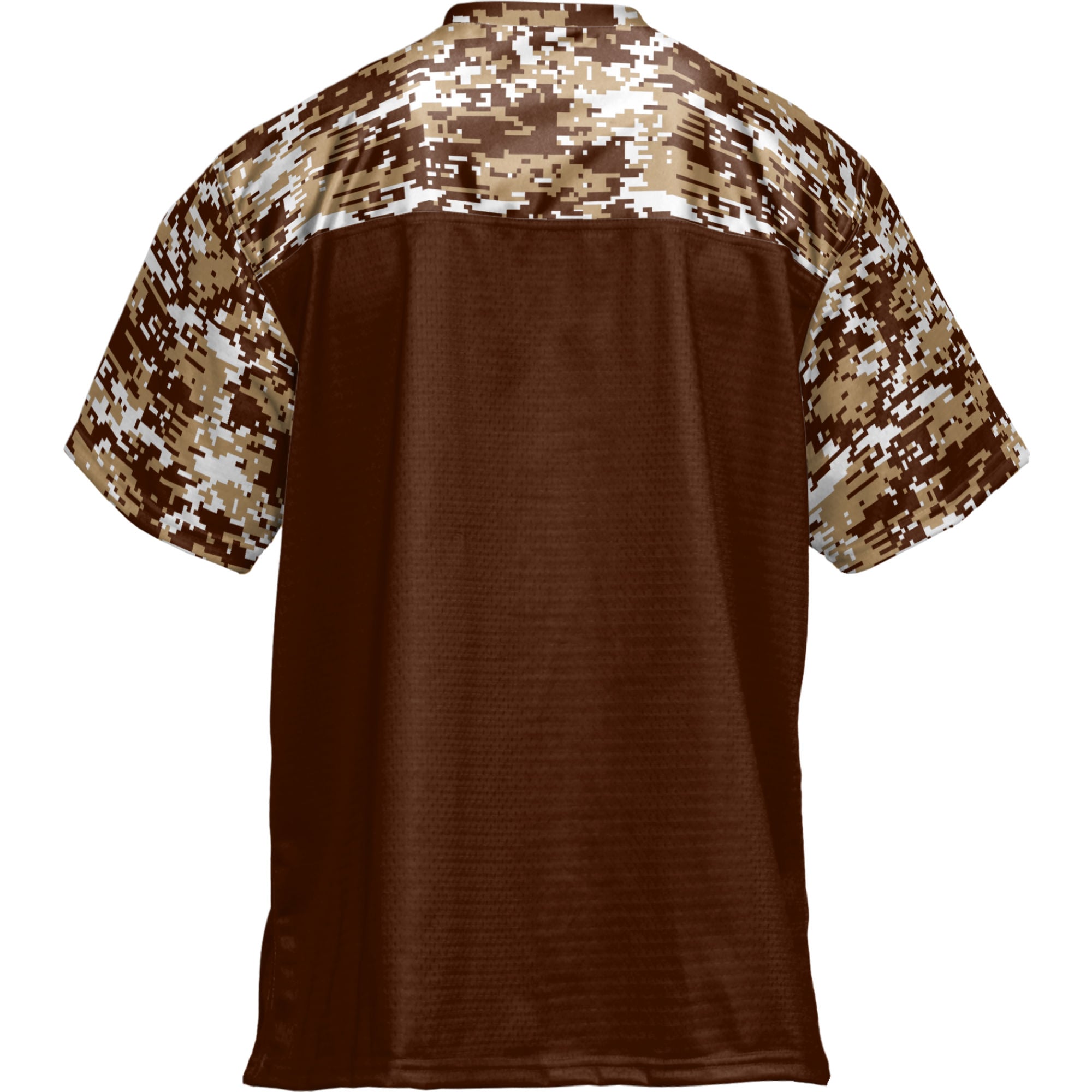 Lehigh Mountain Hawks Football Jersey Brown - back view
