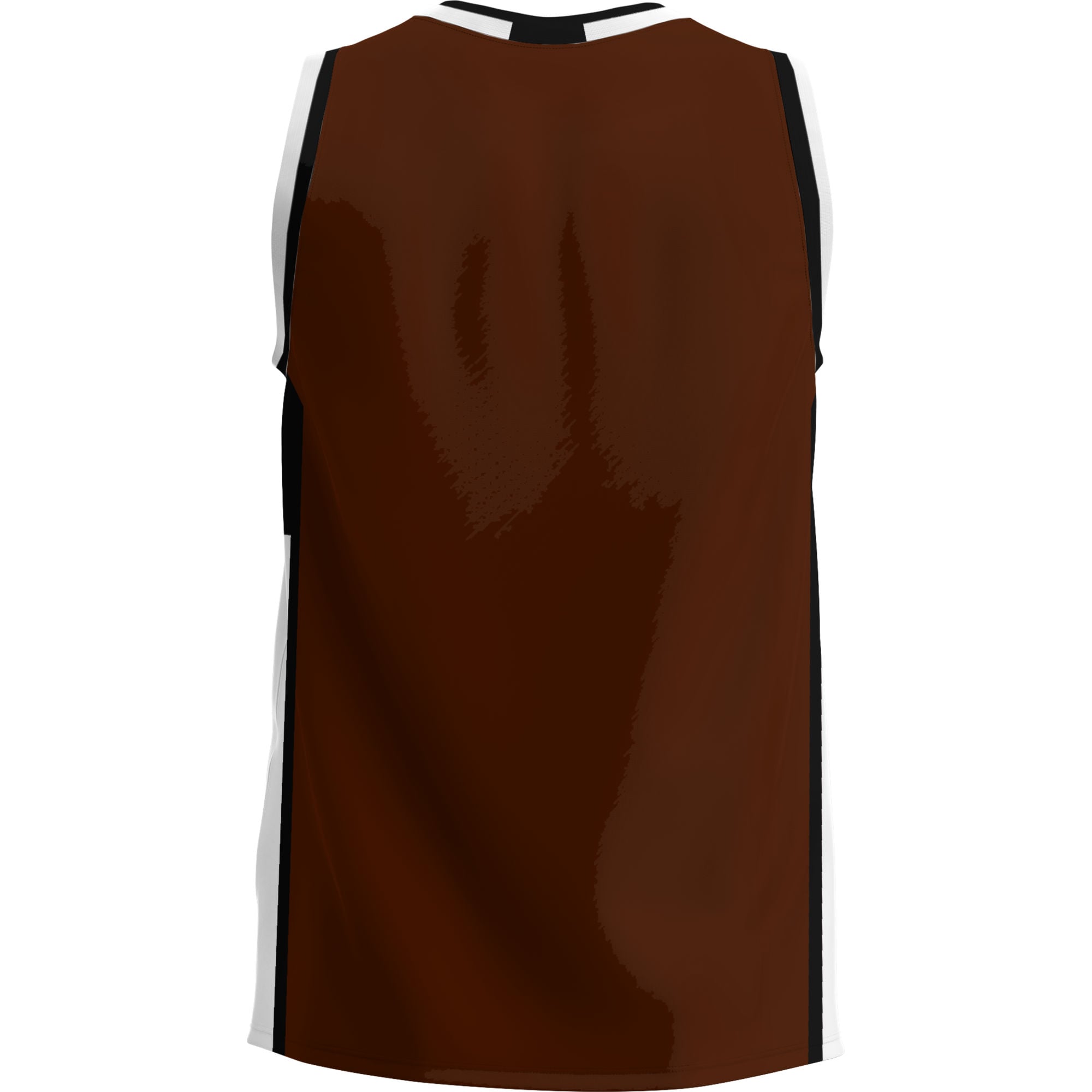 Lehigh Mountain Hawks Lightweight Basketball Jersey Brown - back view