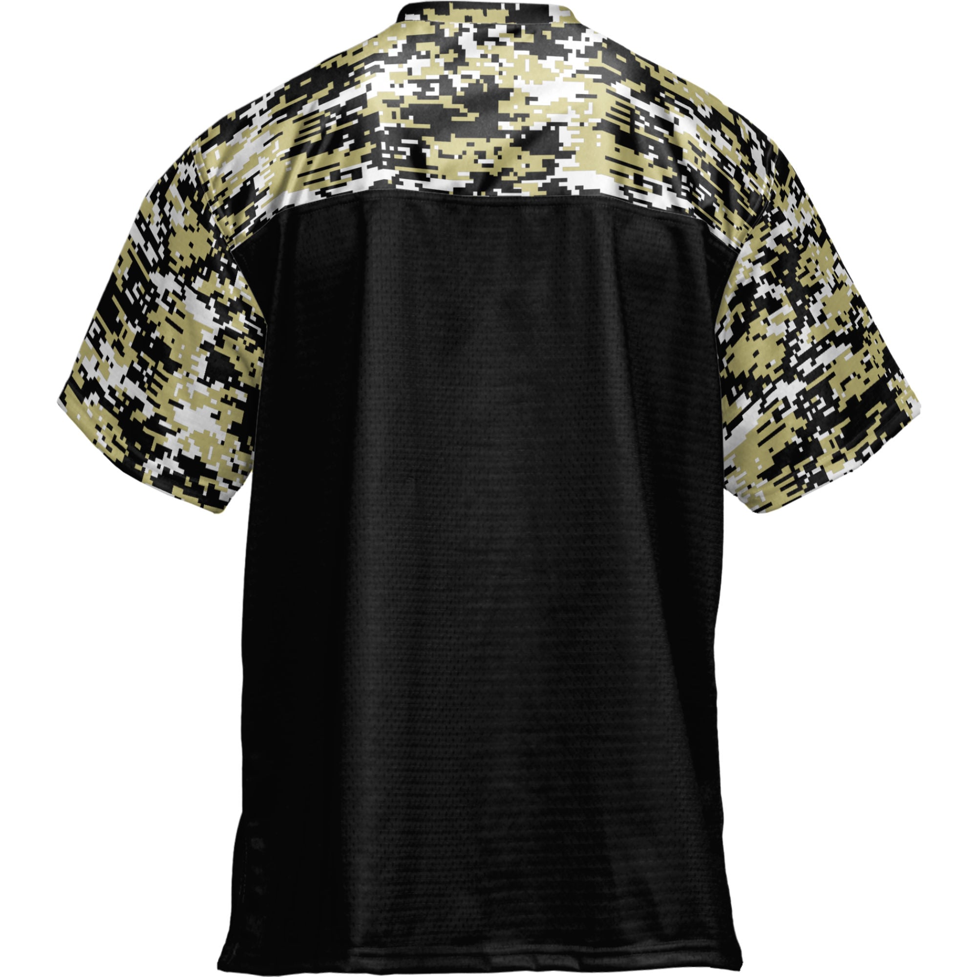 Lindenwood Lions Football Jersey Black - back view