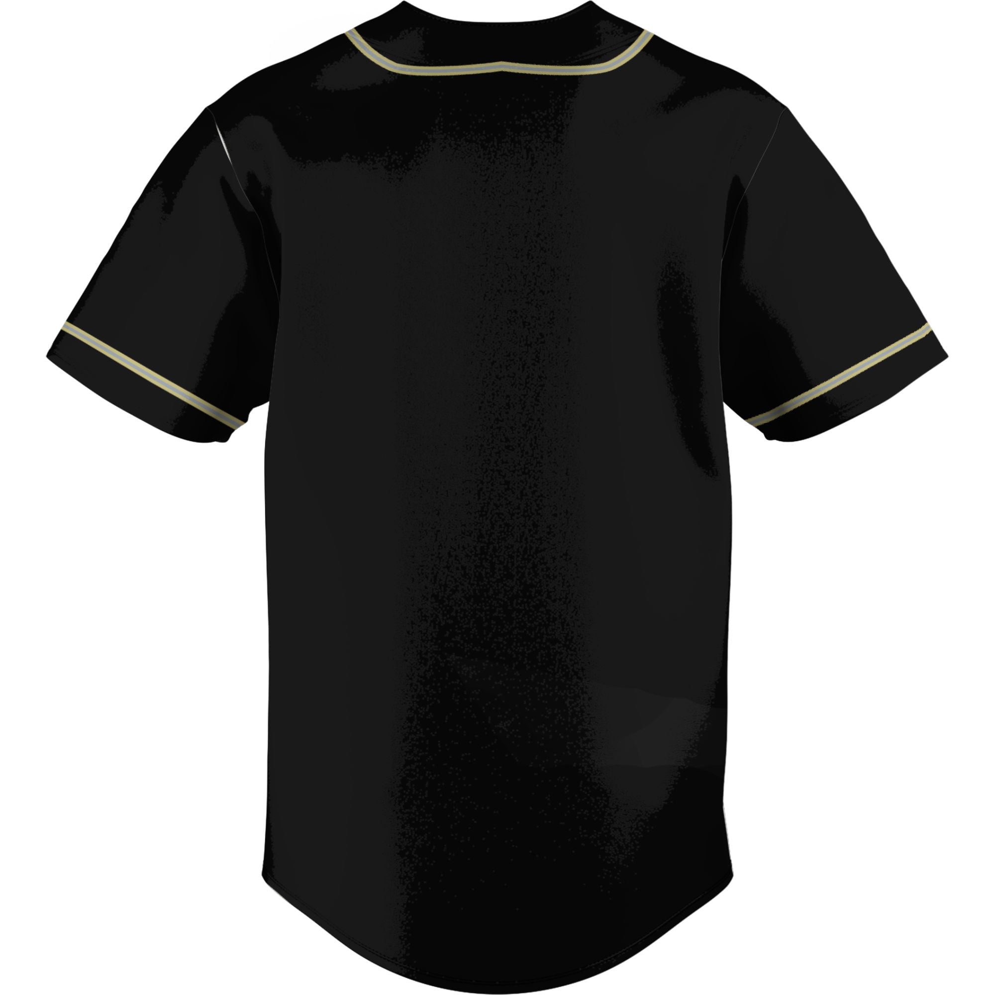 Lindenwood Lions Lightweight Baseball Jersey Gold - back view