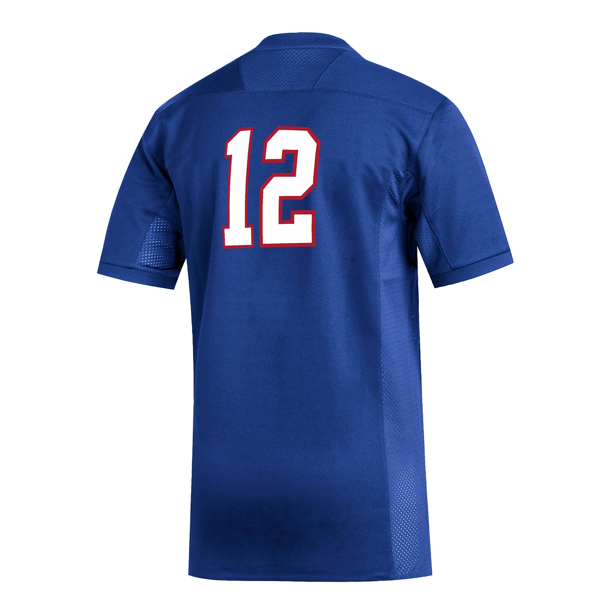 #1 Louisiana Tech Bulldogs Football Jersey Royal - back view