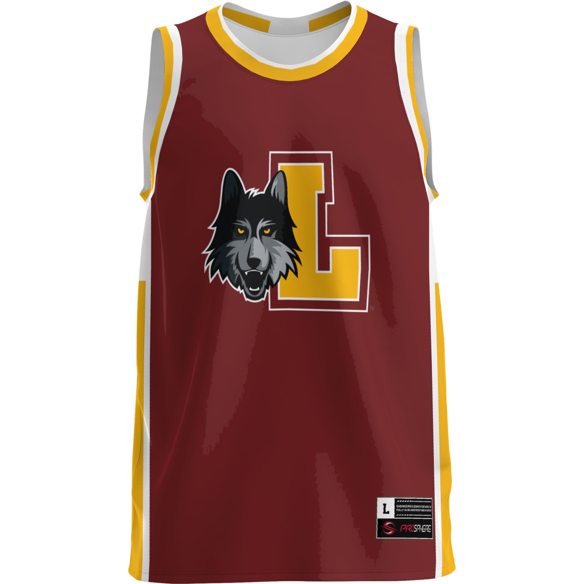 Loyola Chicago Ramblers Lightweight Basketball Jersey Maroon - front view