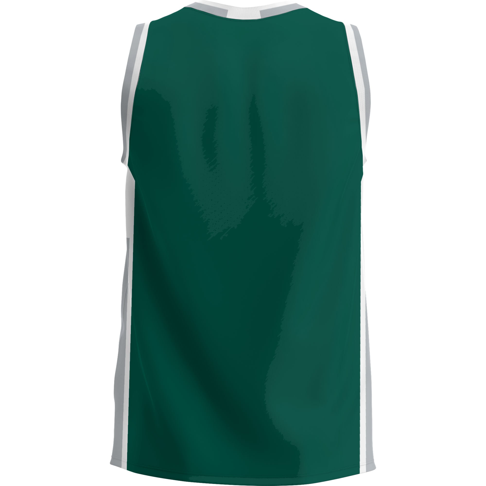 Loyola Greyhounds Lightweight Basketball Jersey Green - back view