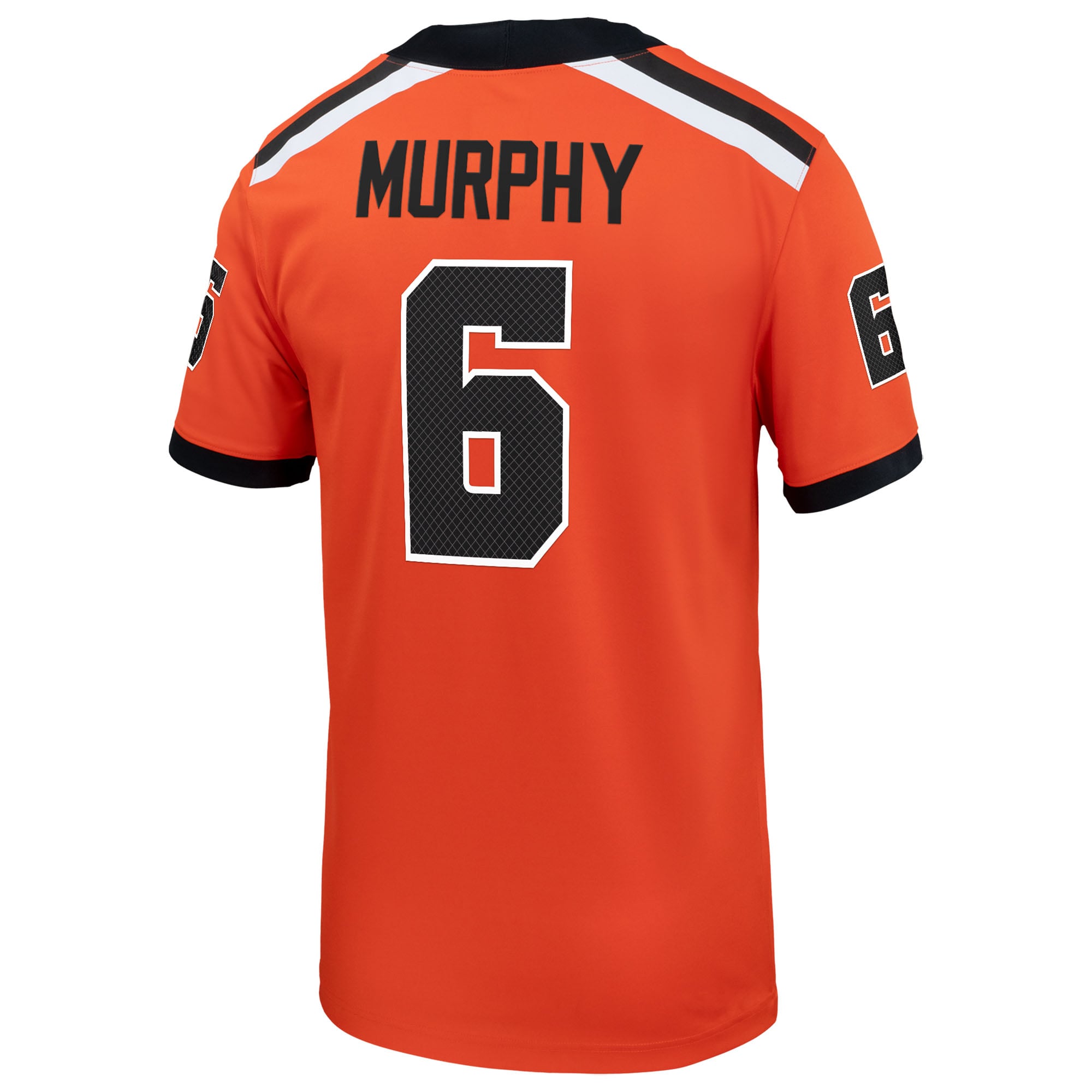Maalik Murphy Oregon State Beavers Home Men's Football Jersey Orange - back view