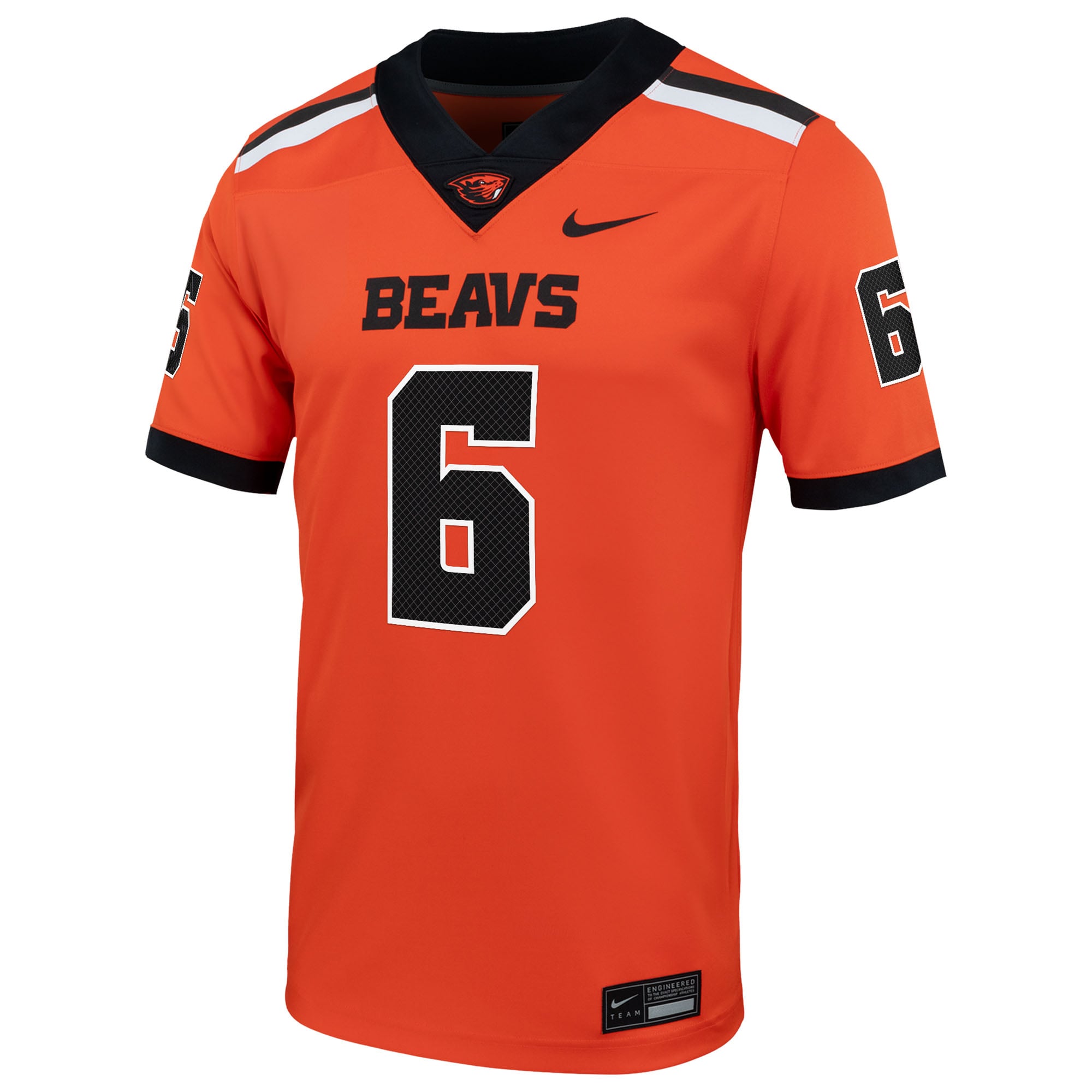 Maalik Murphy Oregon State Beavers Home Men's Football Jersey Orange - front view