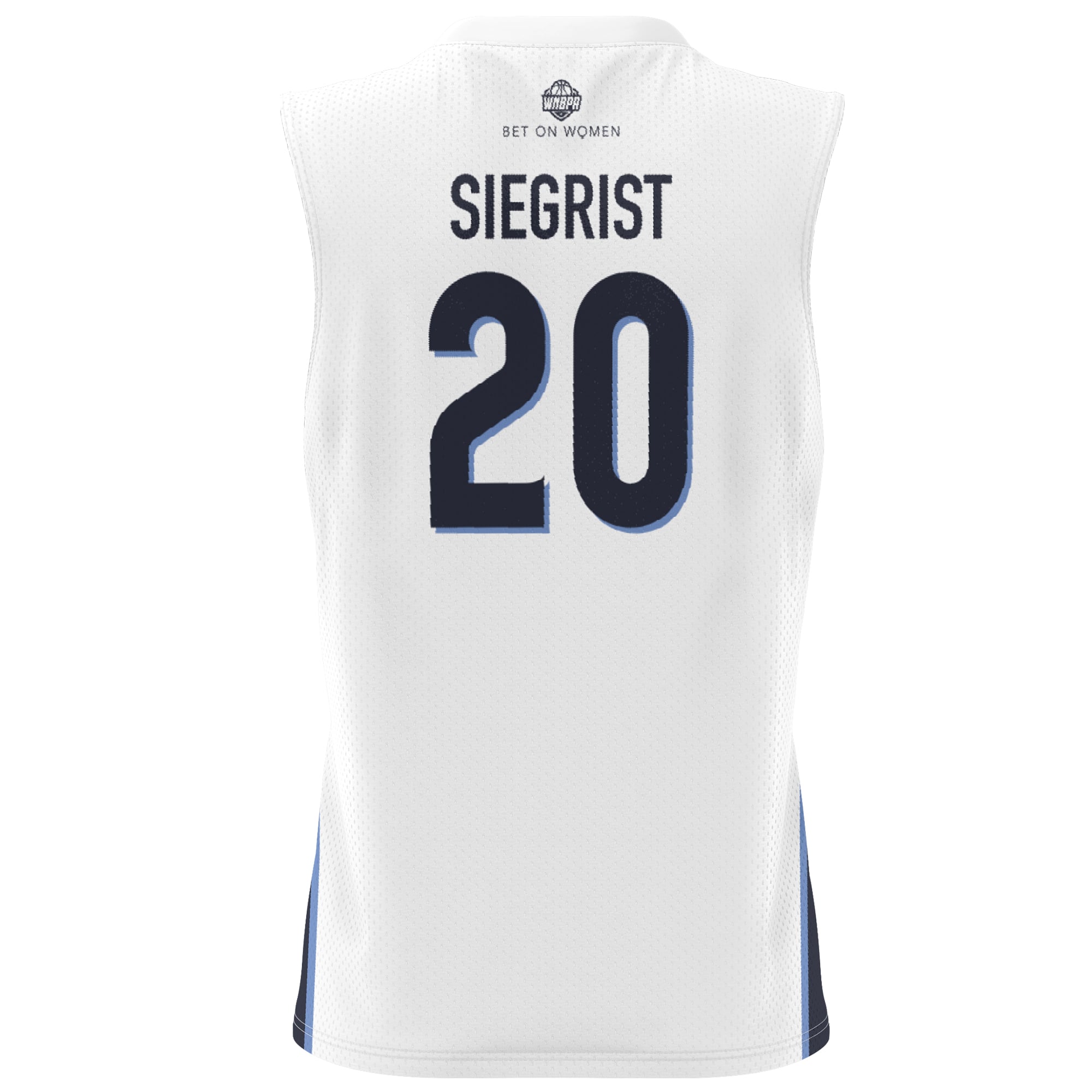 Madison Siegrist Villanova Wildcats Youth Lightweight Basketball Alumni Jersey White - back view