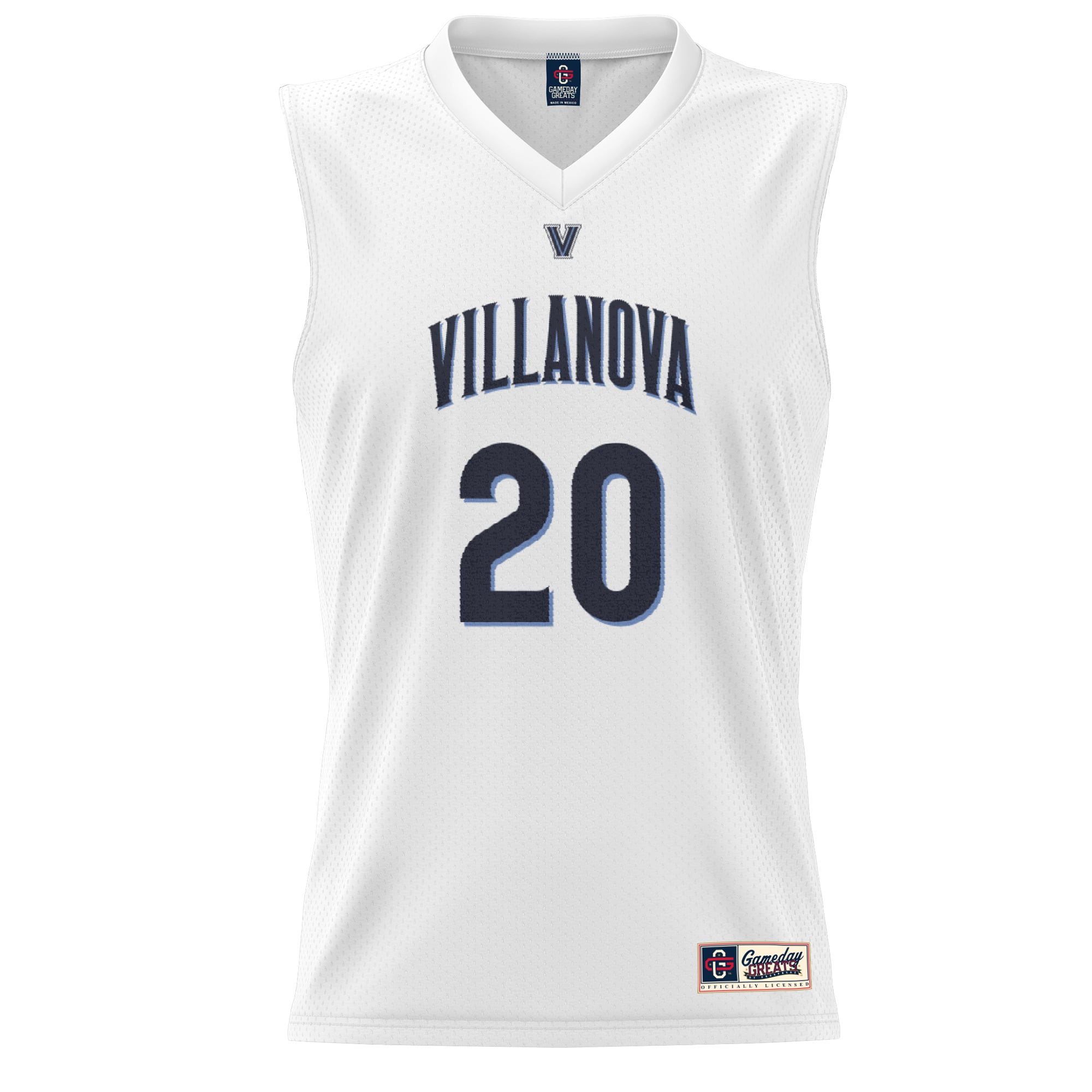 Madison Siegrist Villanova Wildcats Youth Lightweight Basketball Alumni Jersey White - front view