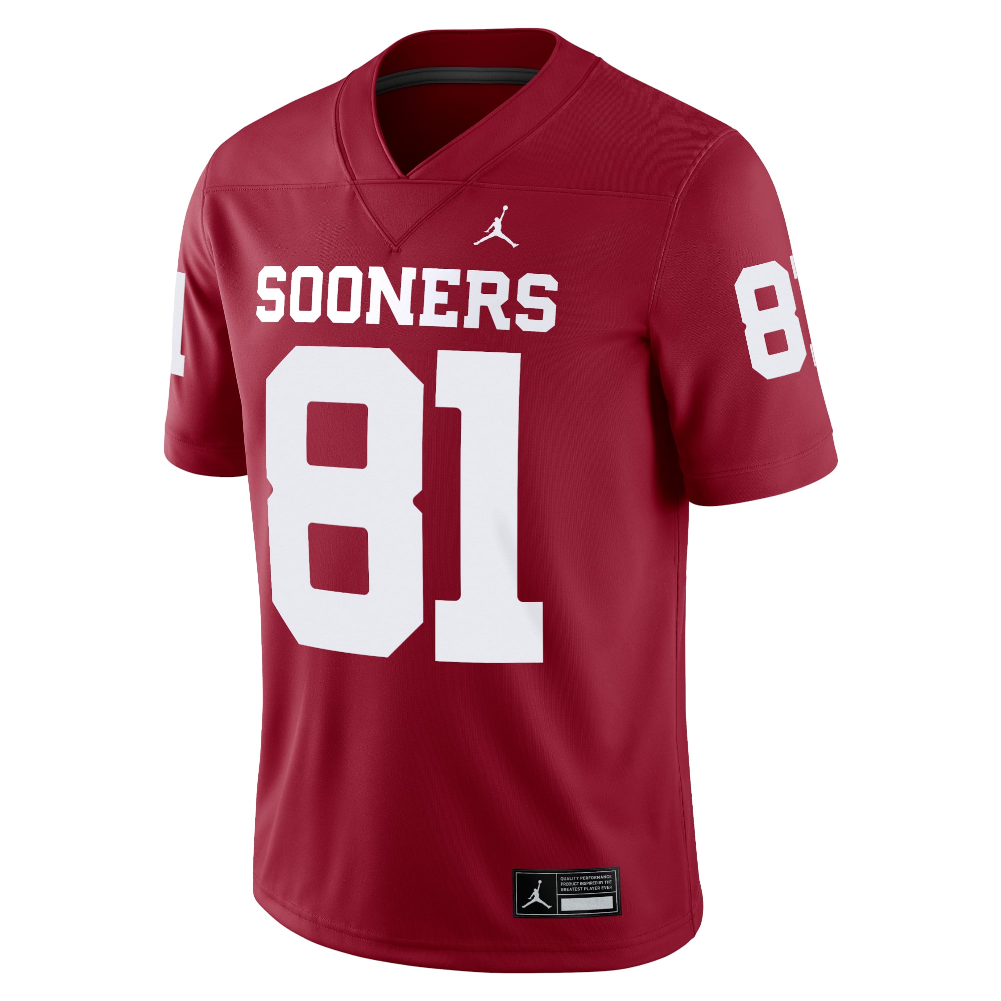 Mark Andrews Oklahoma Sooners Alumni Player Jersey Crimson - front view