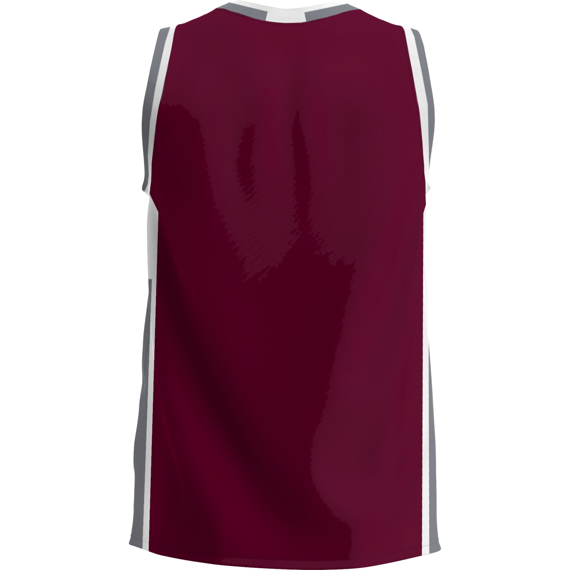 Maryland Eastern Shore Hawks Lightweight Basketball Jersey Maroon - back view