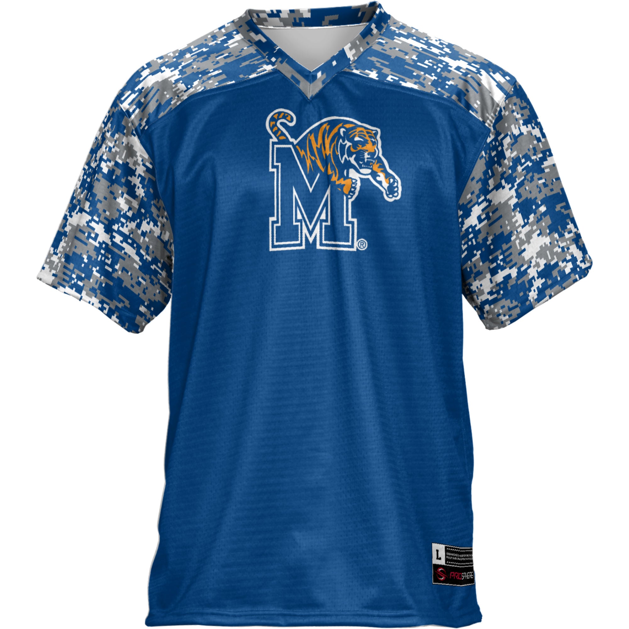 Memphis Tigers Football Jersey Royal - front view