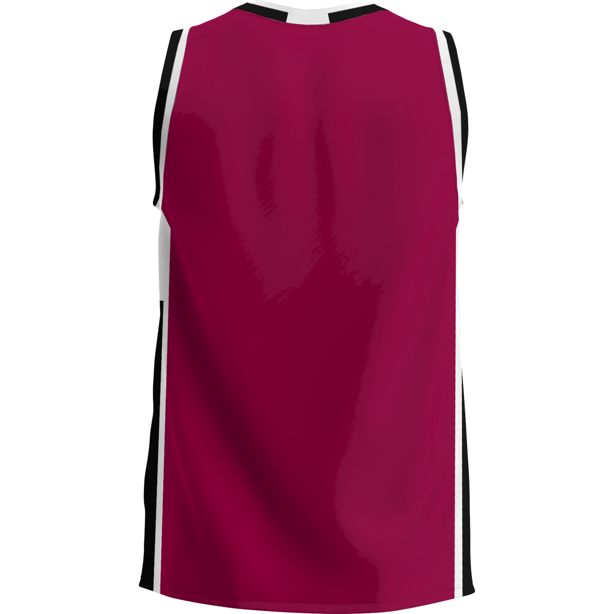 Meredith College Avenging Angels Lightweight Basketball Jersey Maroon - back view