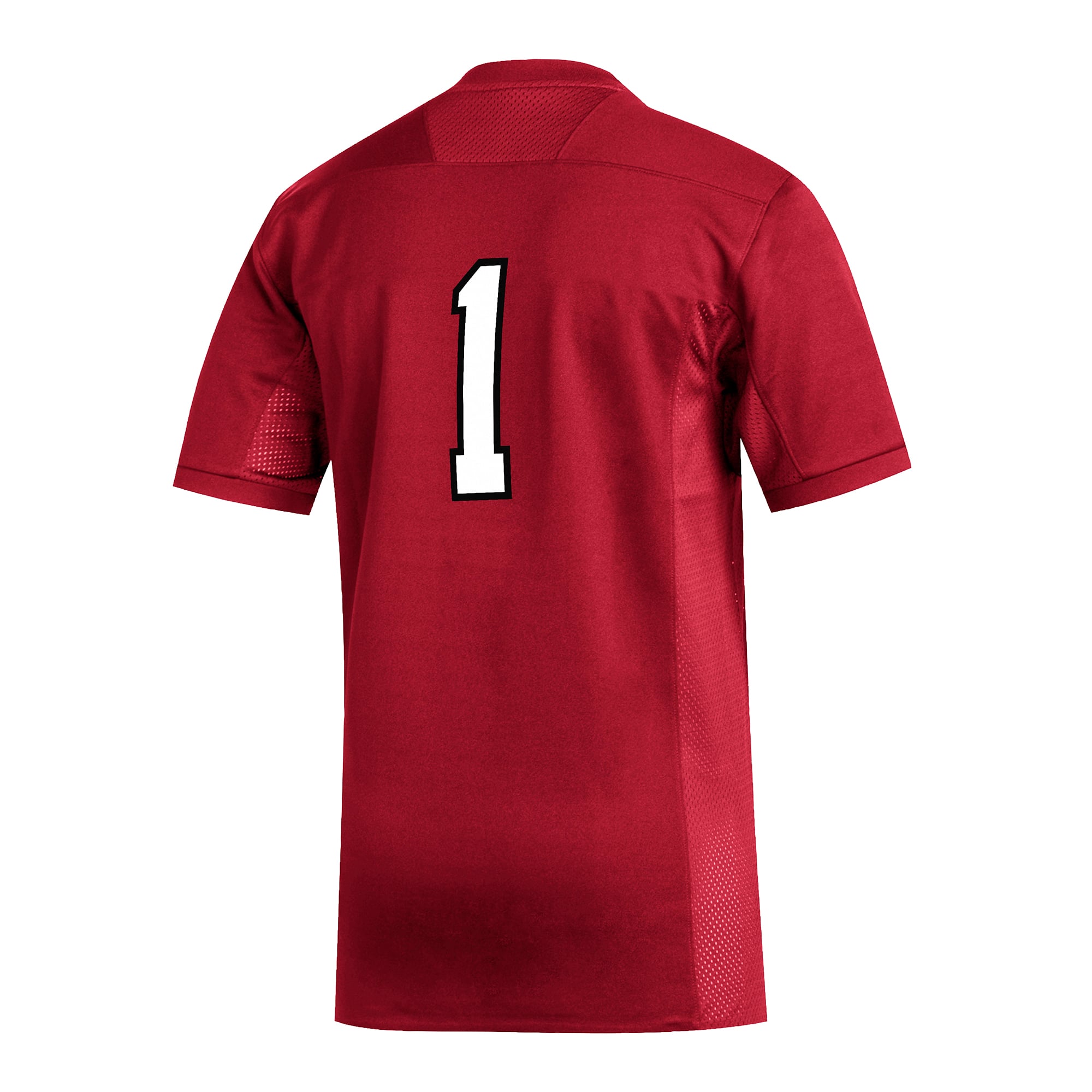 #1 Miami University RedHawks Football Jersey Red - back view