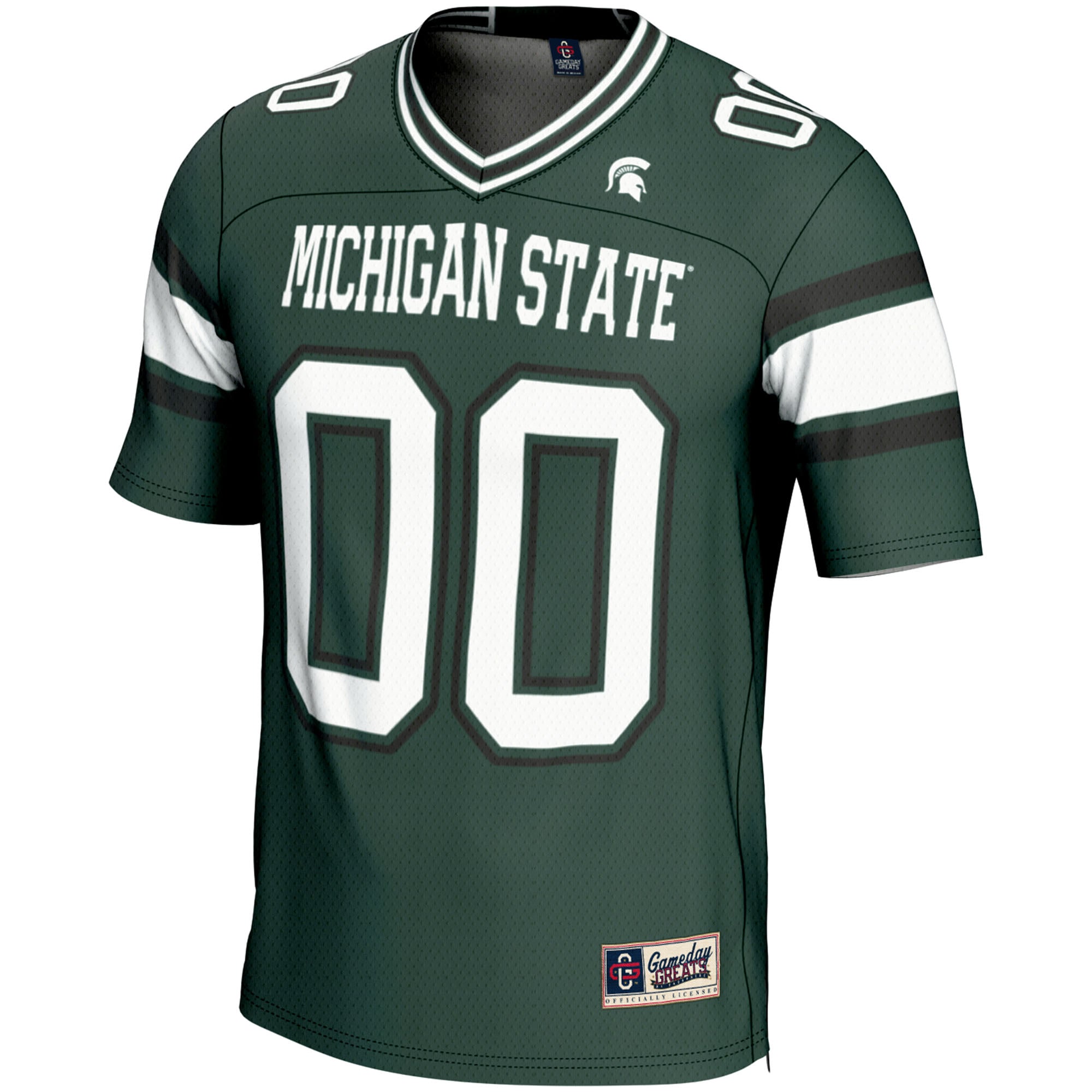 Michigan State Spartans Football Jersey Green - front view