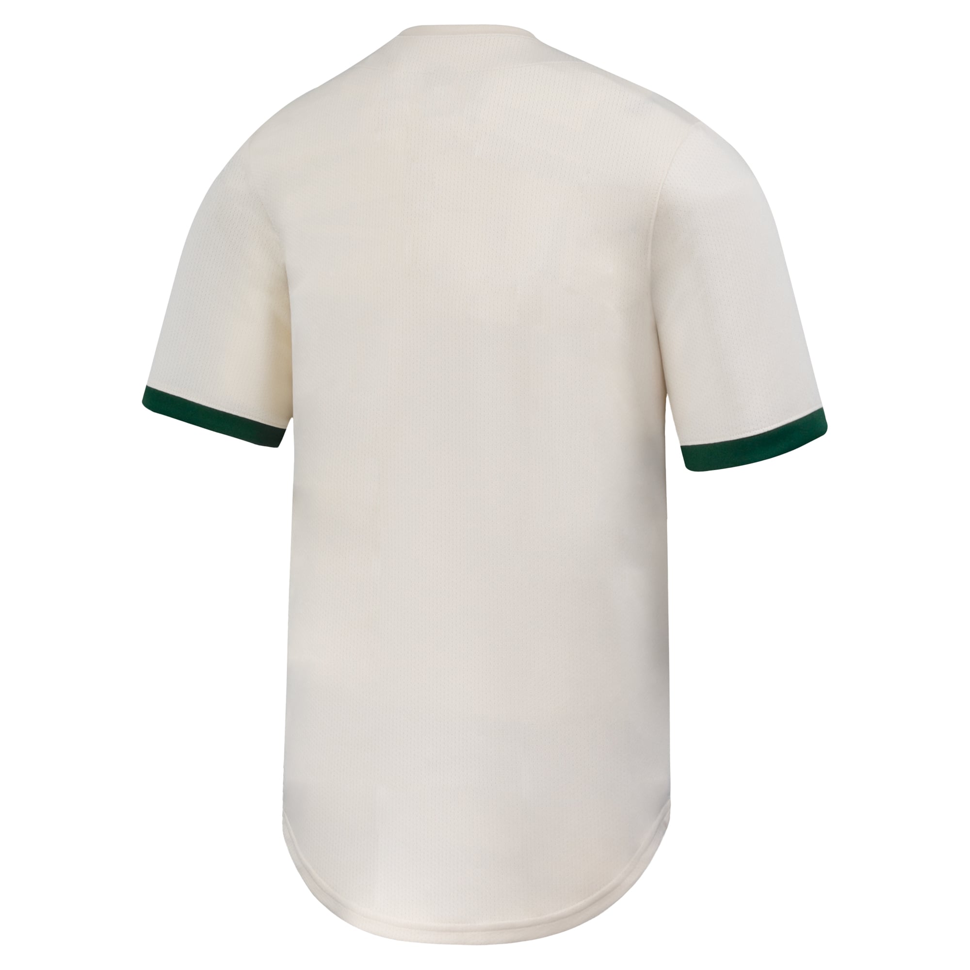 Michigan State Spartans Youth Baseball Jersey White - back view