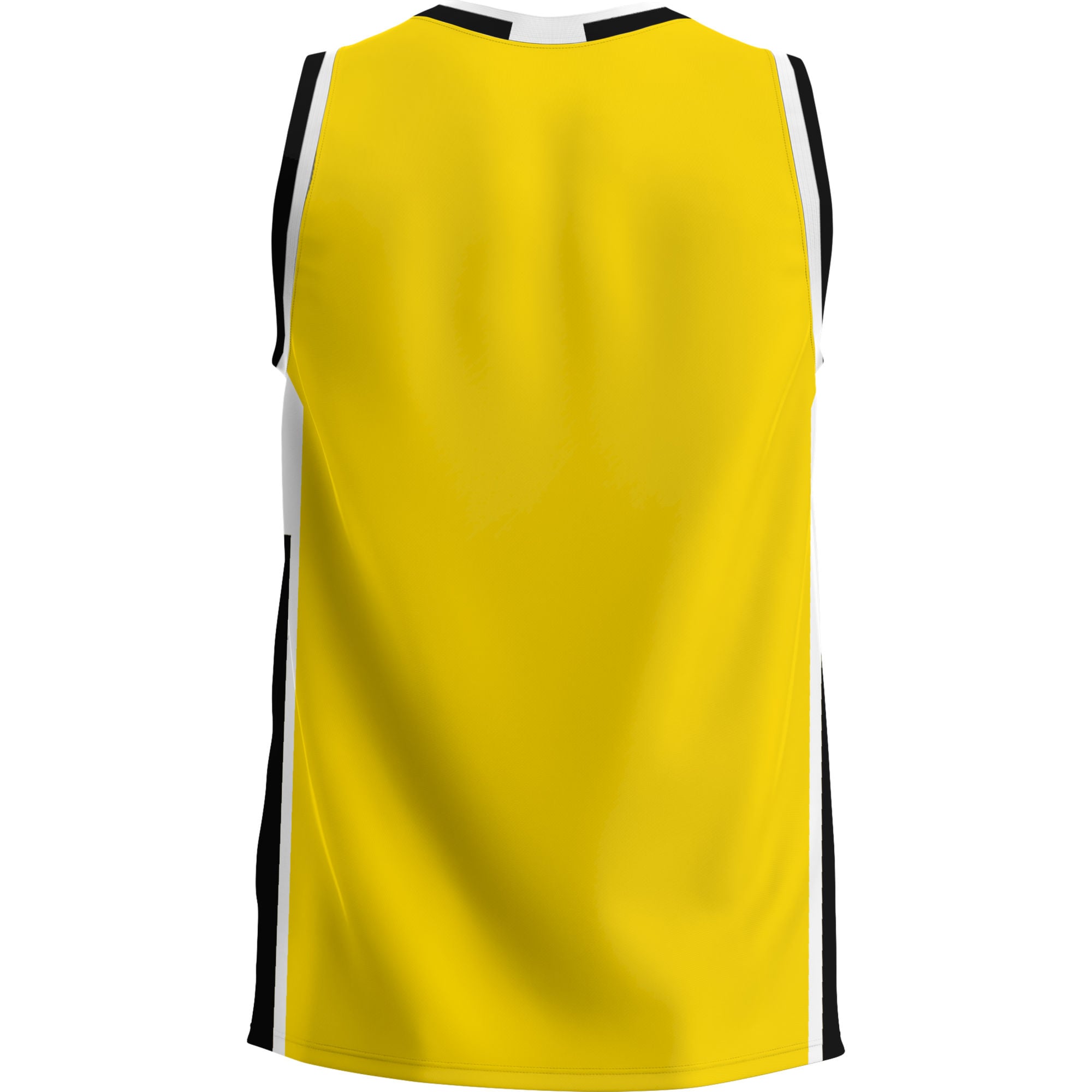 Michigan Tech Huskies Lightweight Basketball Jersey Gold - back view