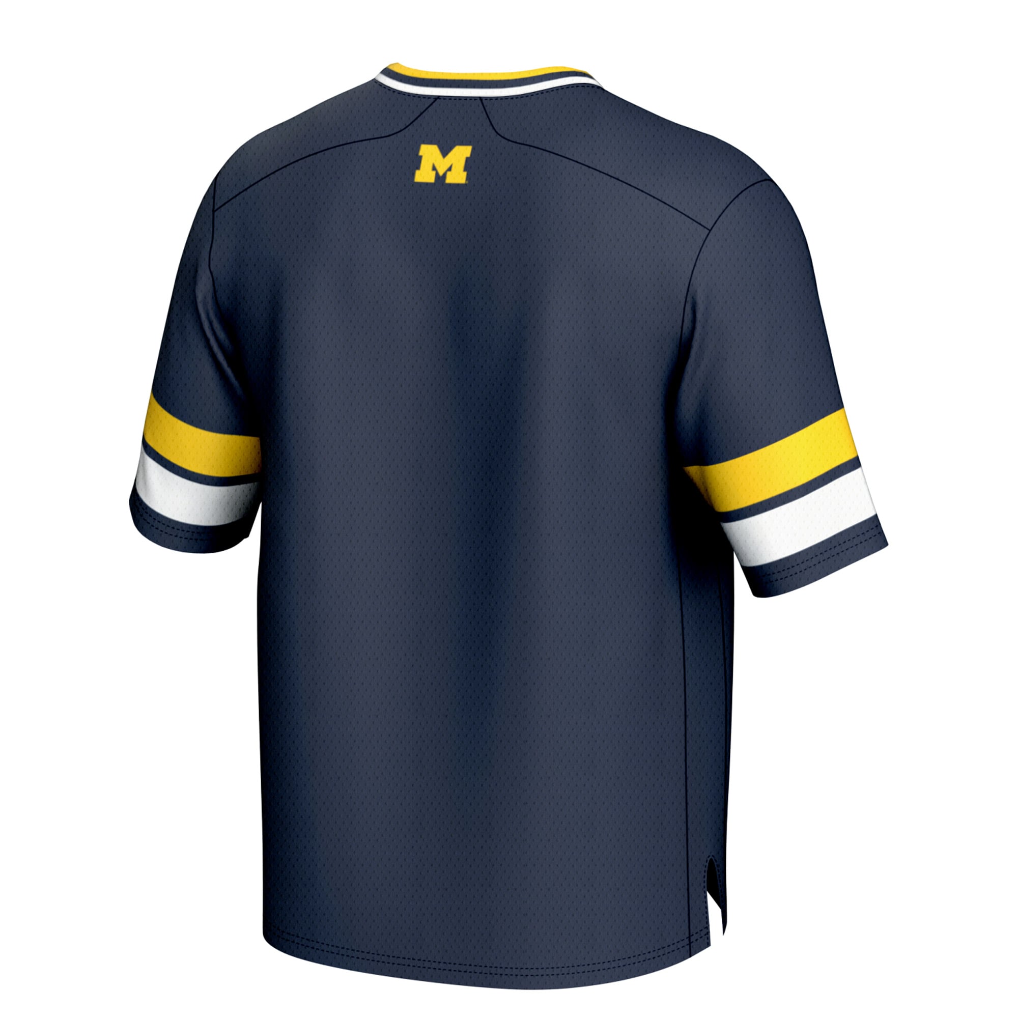 Michigan Wolverines Spirit Football Jersey Navy - back view