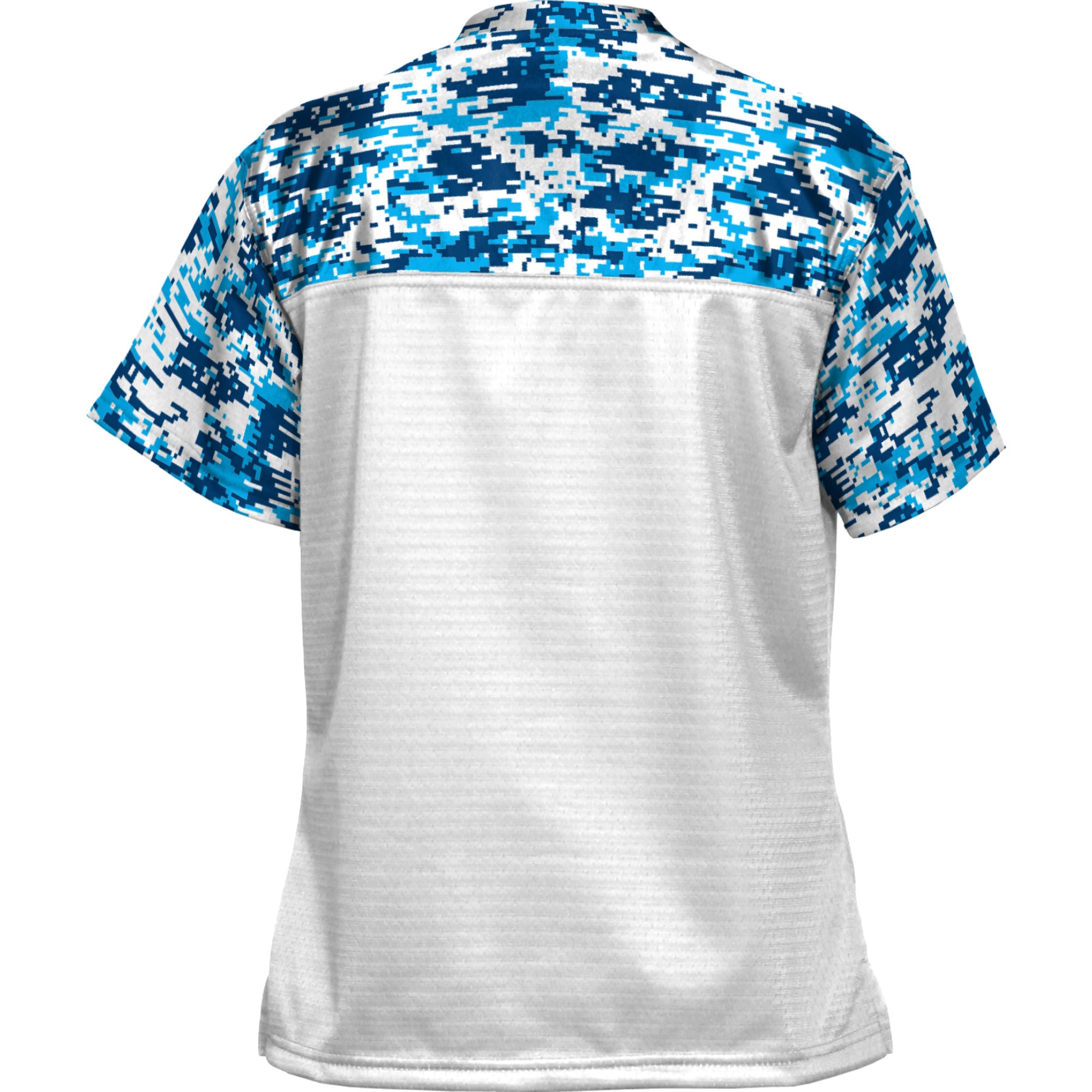Mid Michigan College Women's Football Jersey White - back view