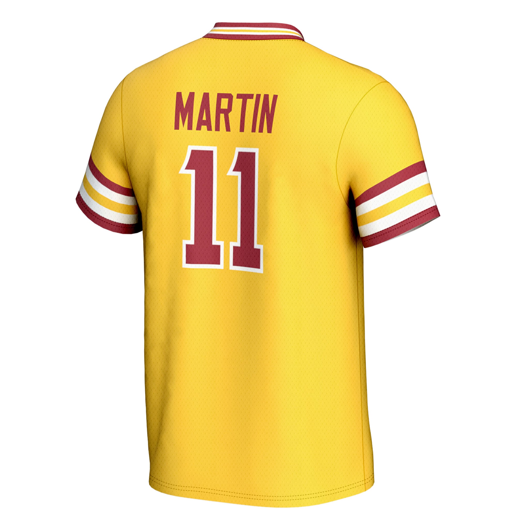 Mike Martin Florida State Seminoles Unisex Lightweight Baseball Jersey Gold - back view