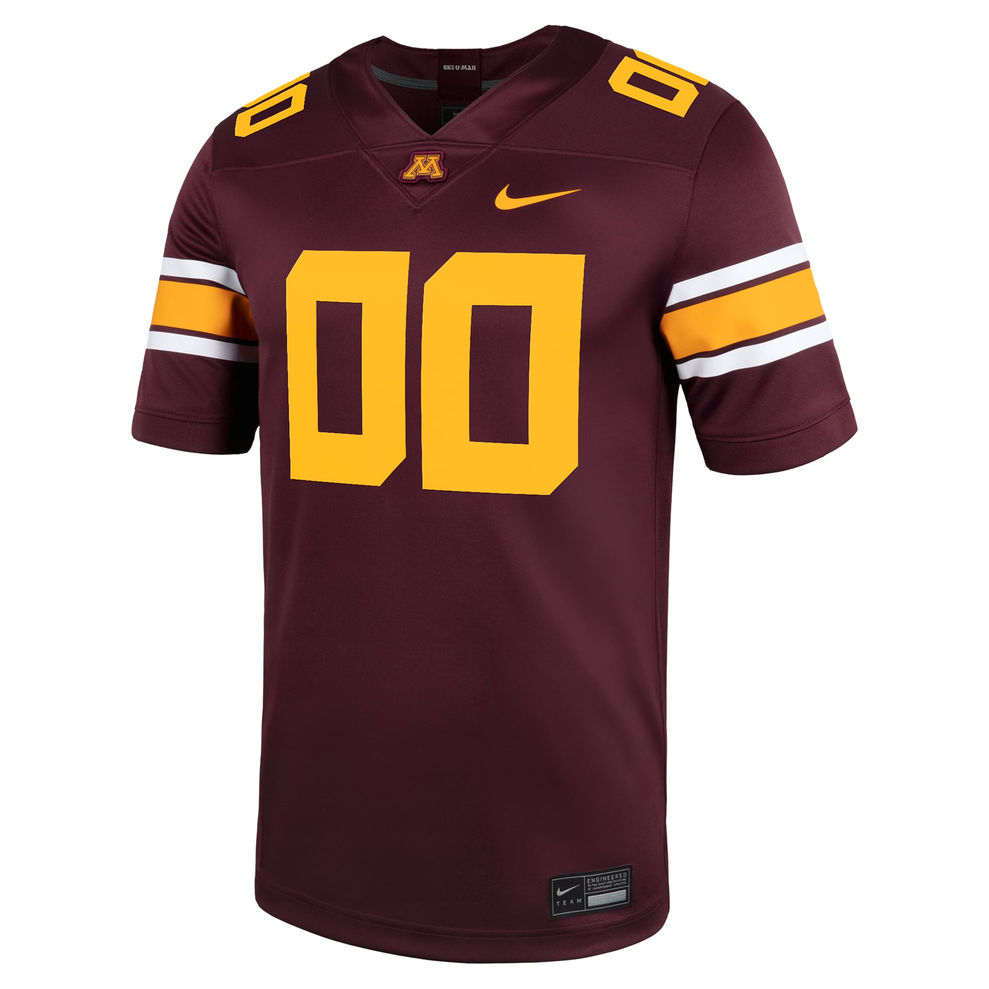 Minnesota Golden Gophers Football Jersey - Maroon - front view