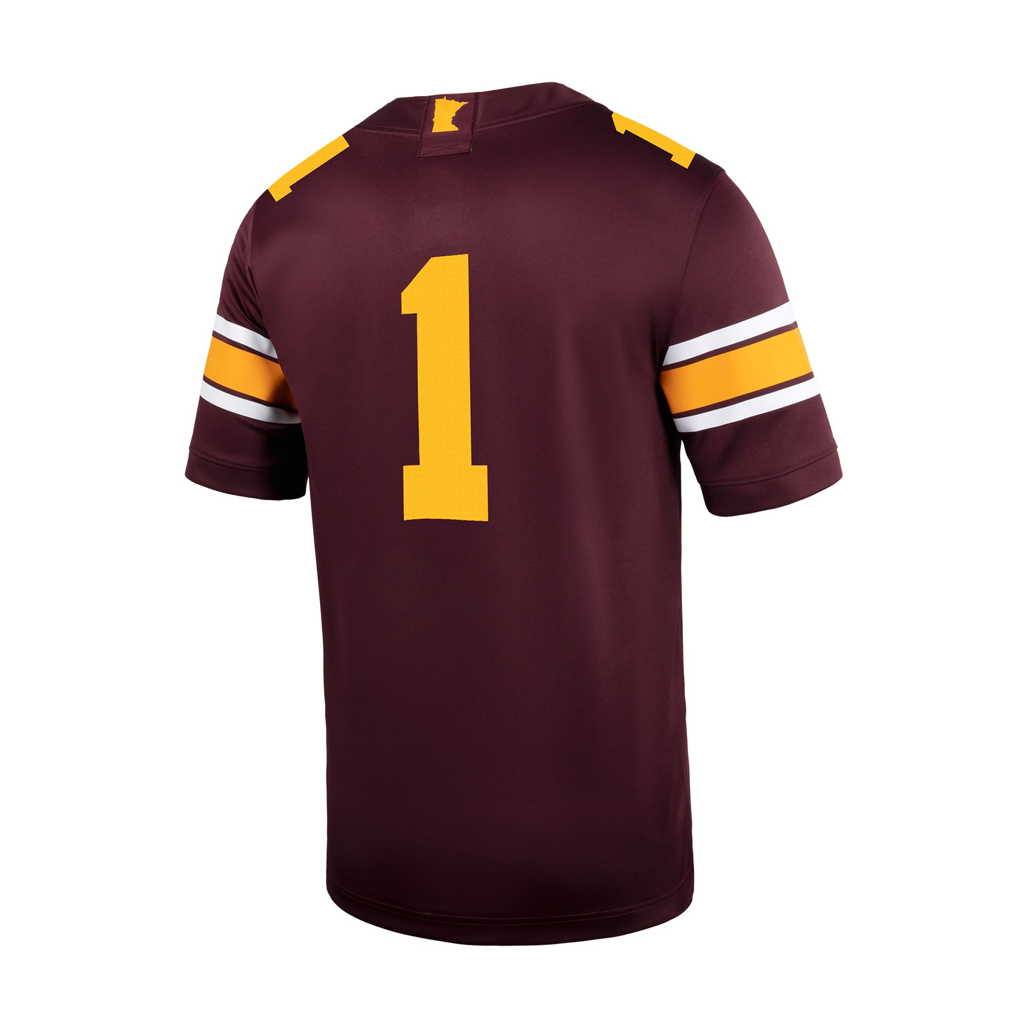 #1 Minnesota Golden Gophers Football Jersey - Maroon - back view