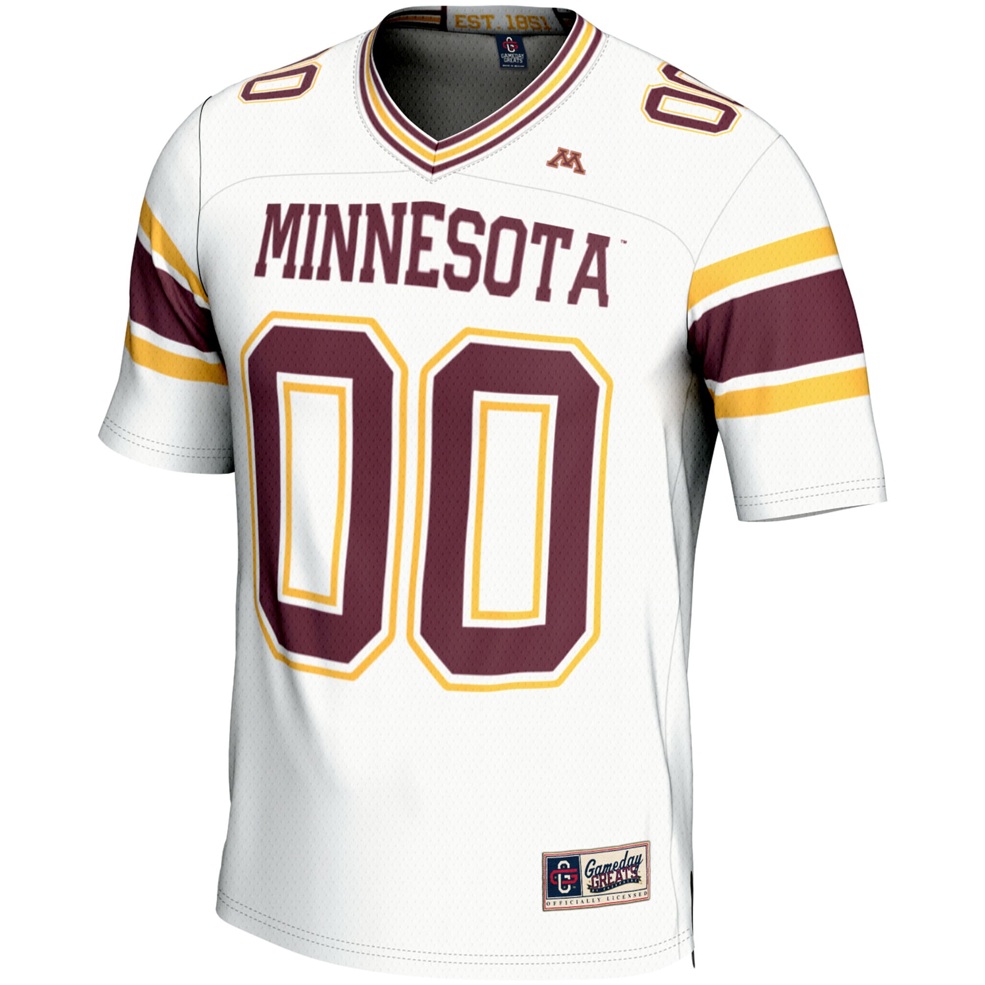Minnesota Golden Gophers Football Jersey - White - front view