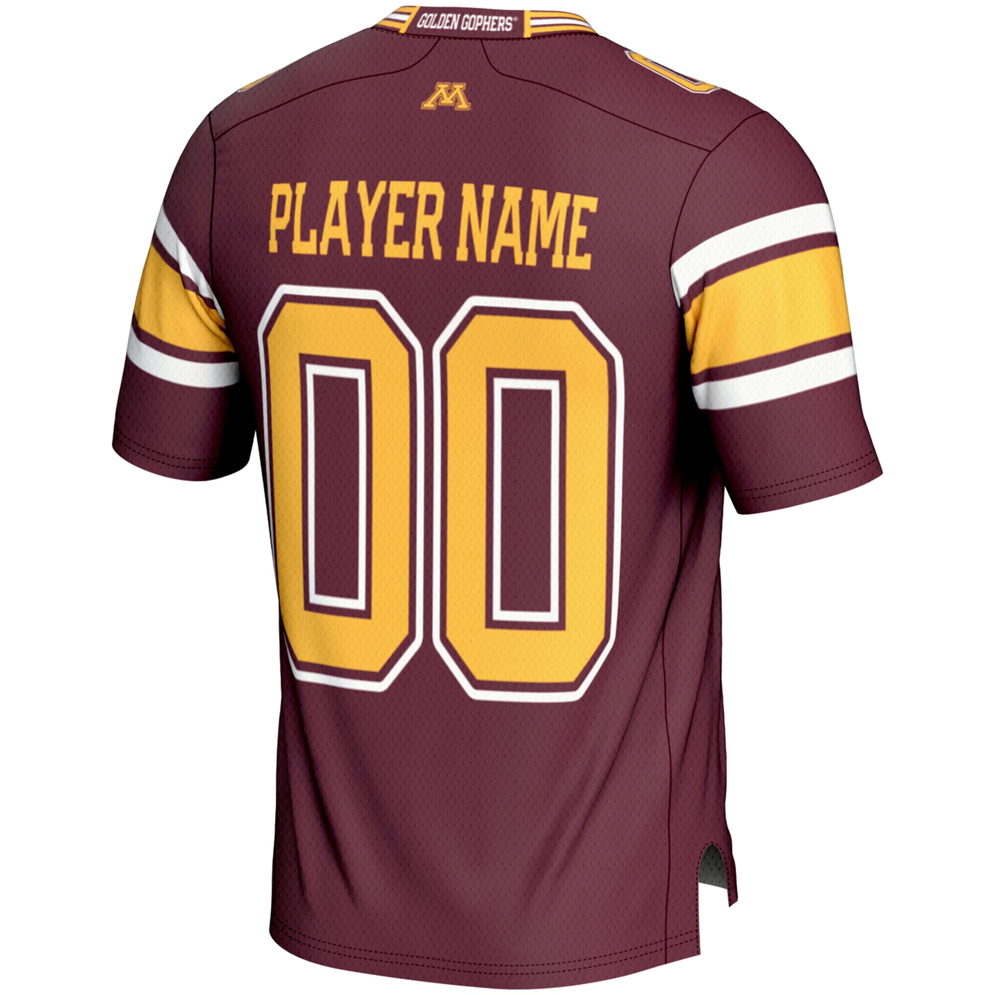 Minnesota Golden Gophers Youth Football Jersey - Maroon - back view