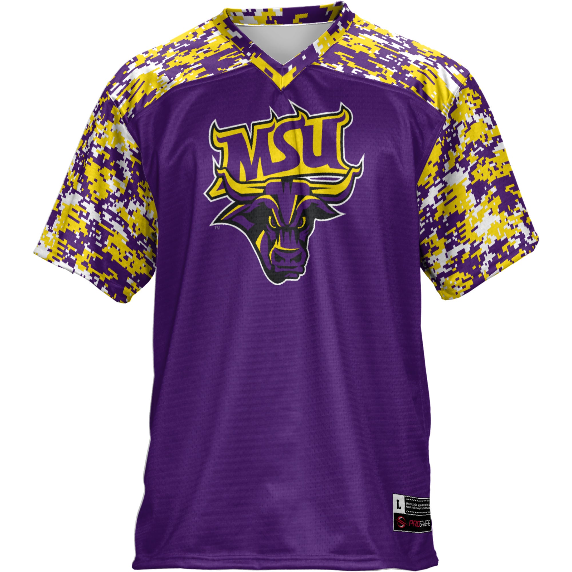 Minnesota State Mavericks Football Jersey Purple - front view