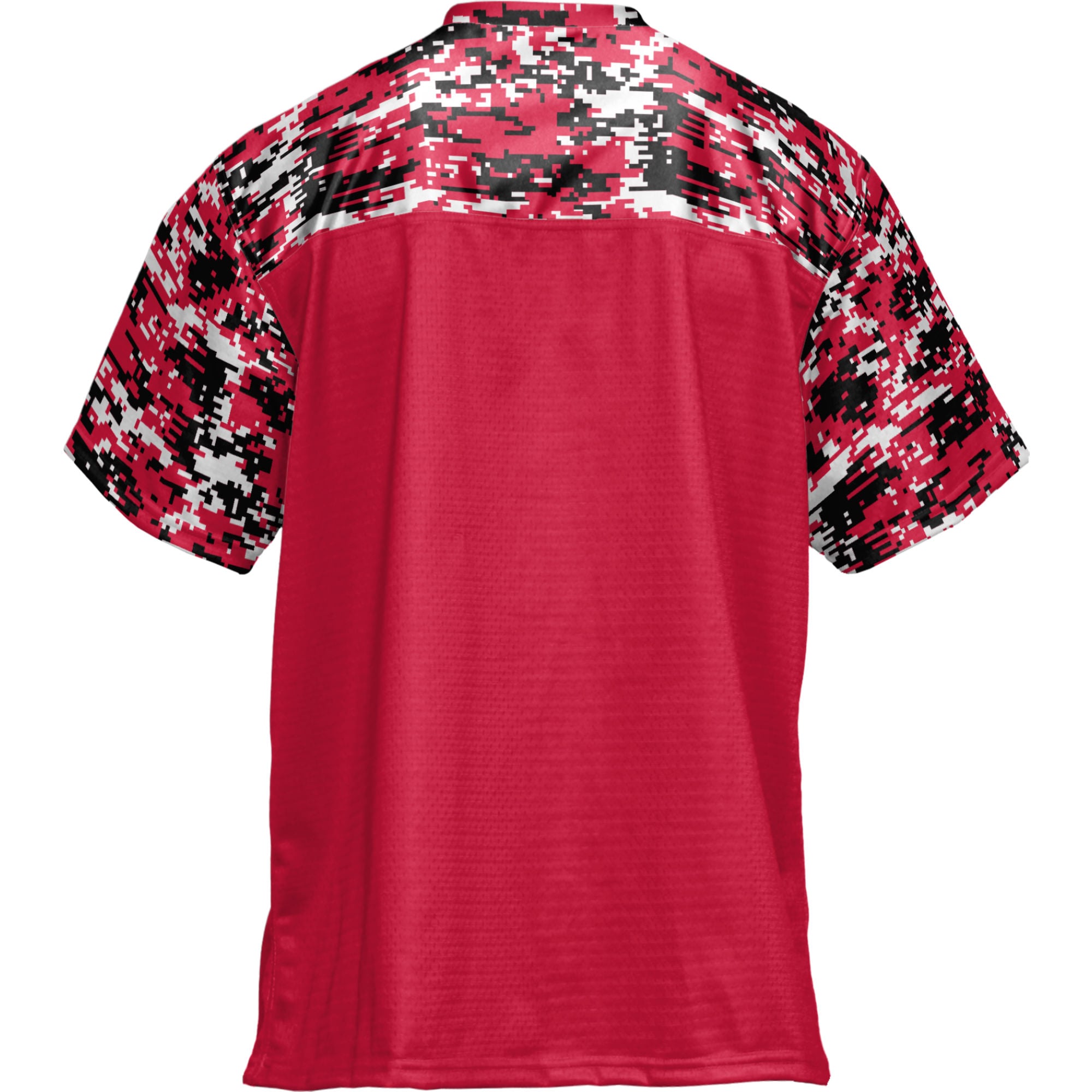 West Alabama Tigers Football Jersey Red - back view