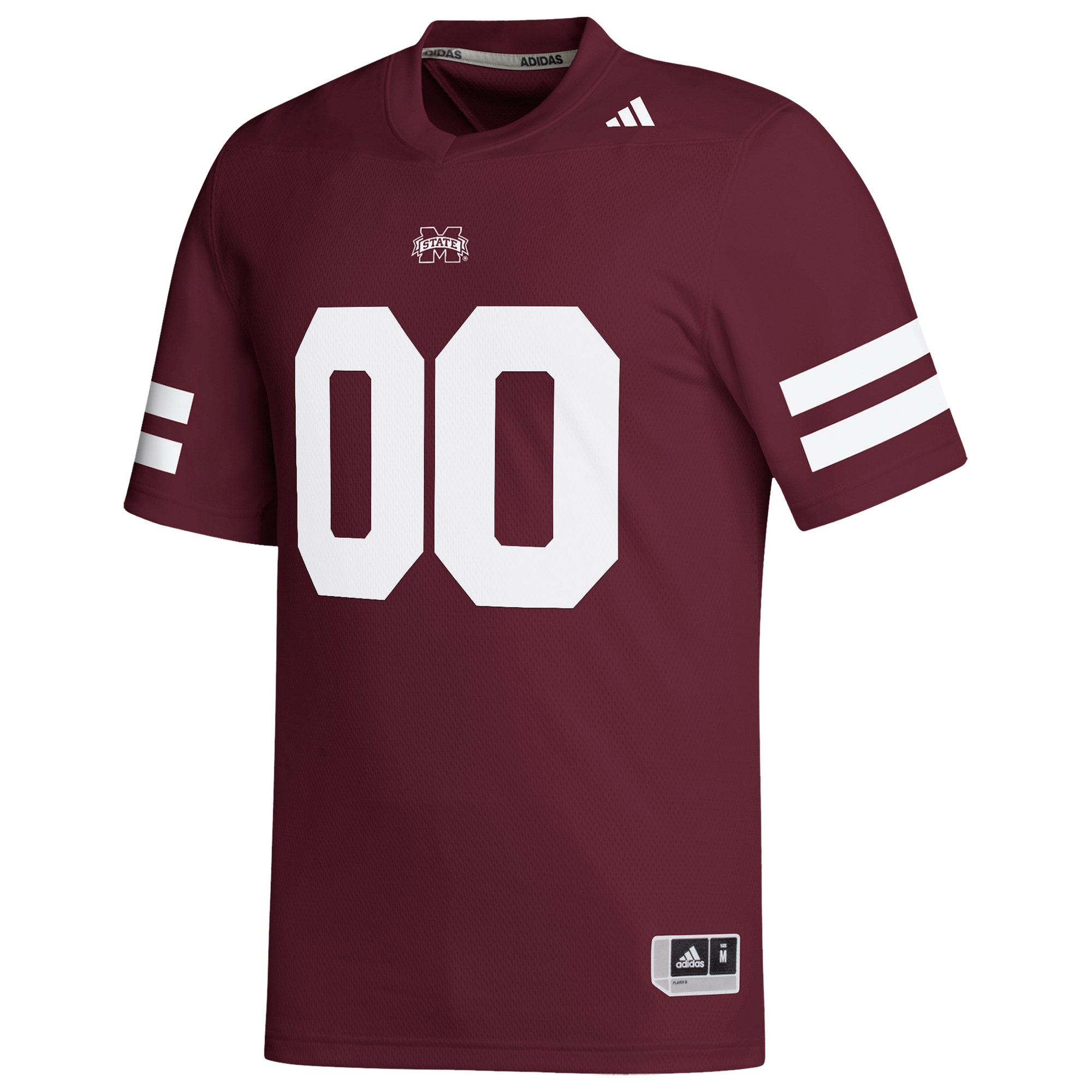 Mississippi State Bulldogs Custom Jersey Maroon - front view