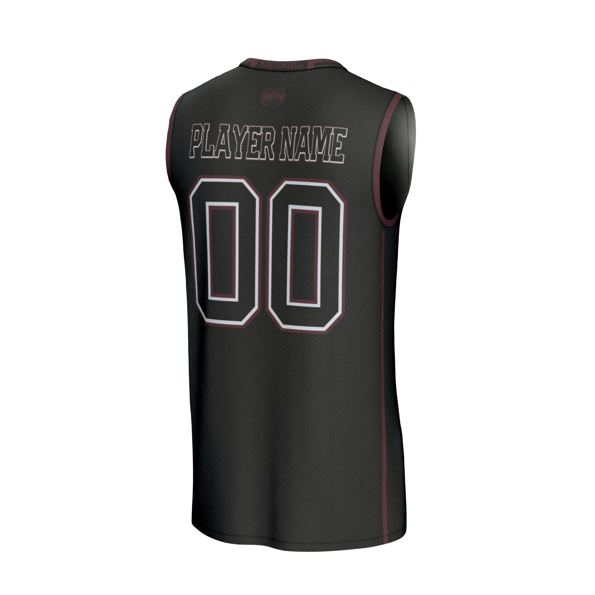Mississippi State Bulldogs Unisex Lightweight Collegiate Women's Basketball Fashion - back view