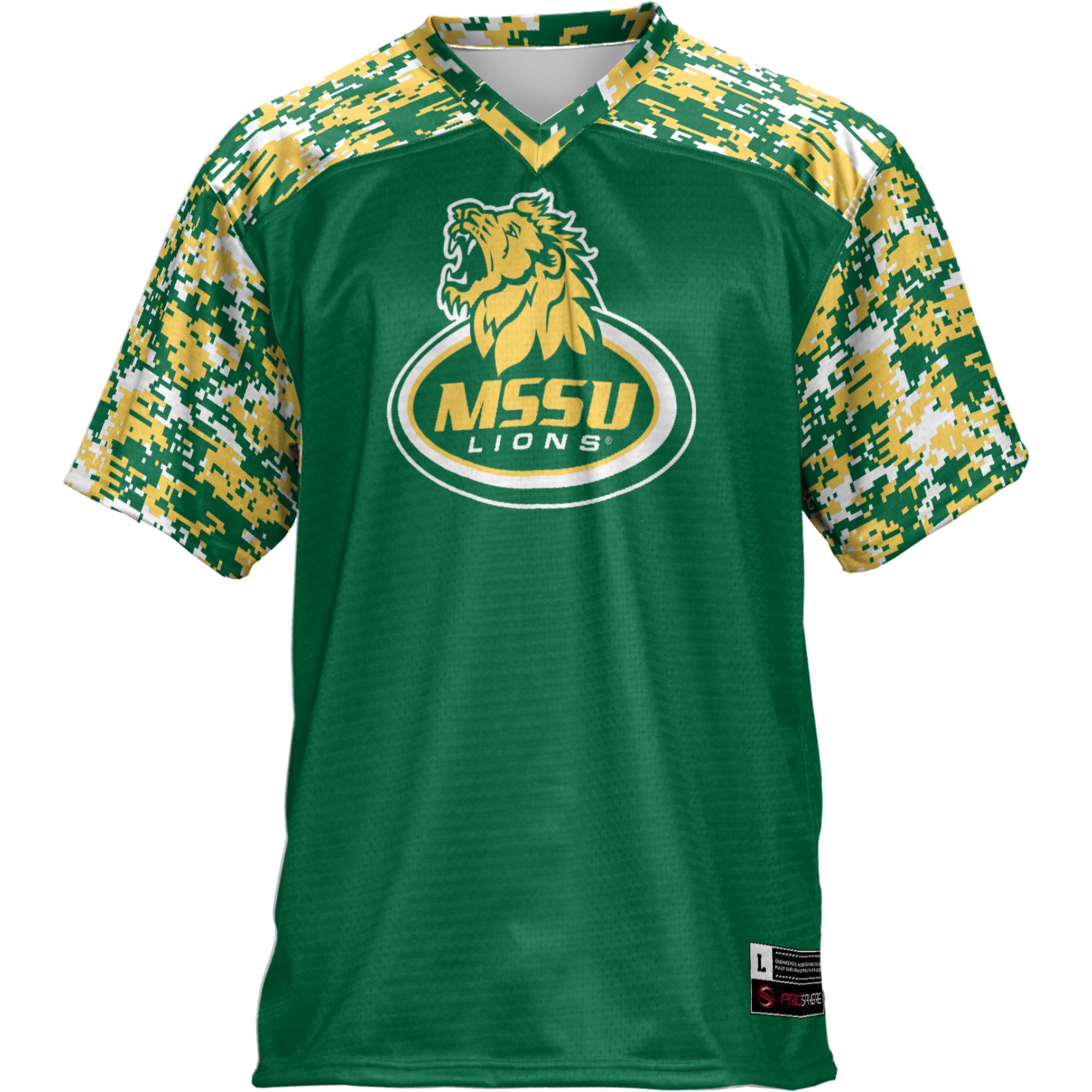 Missouri Southern State Lions Football Jersey Green - front view