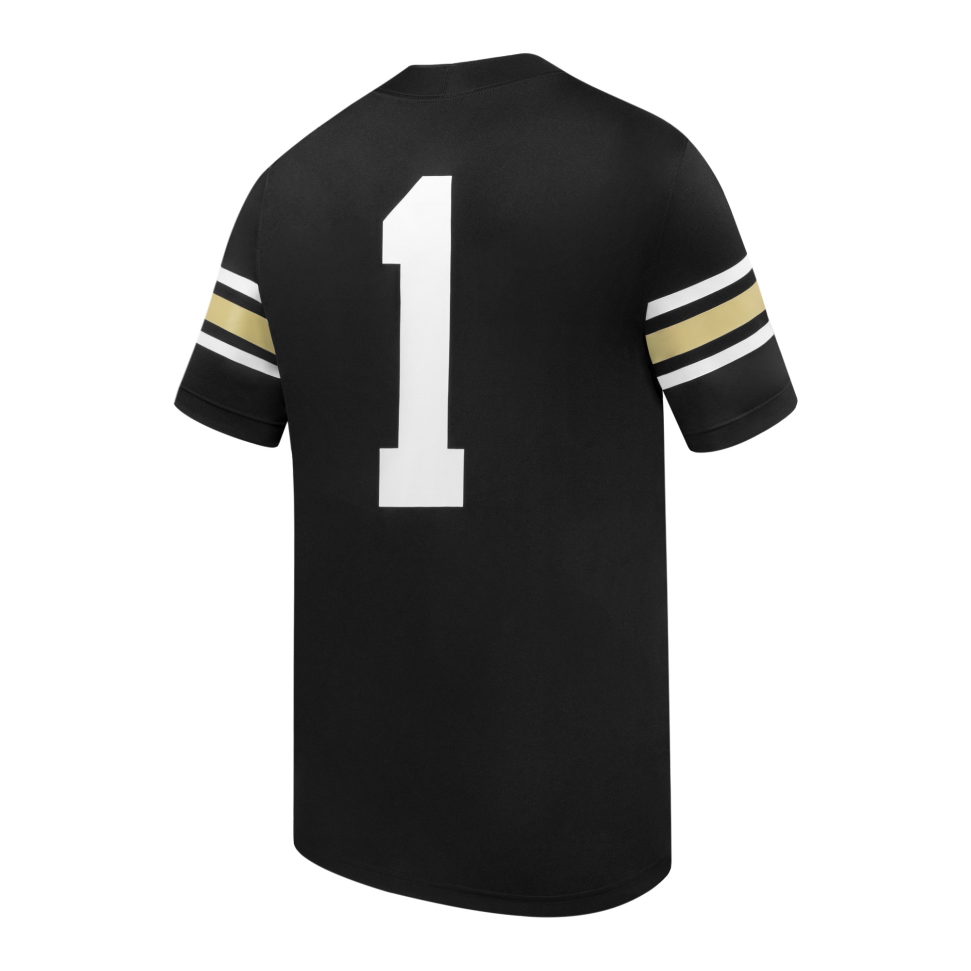 #1 Missouri Tigers 100th Anniversary Football Jersey Black - back view