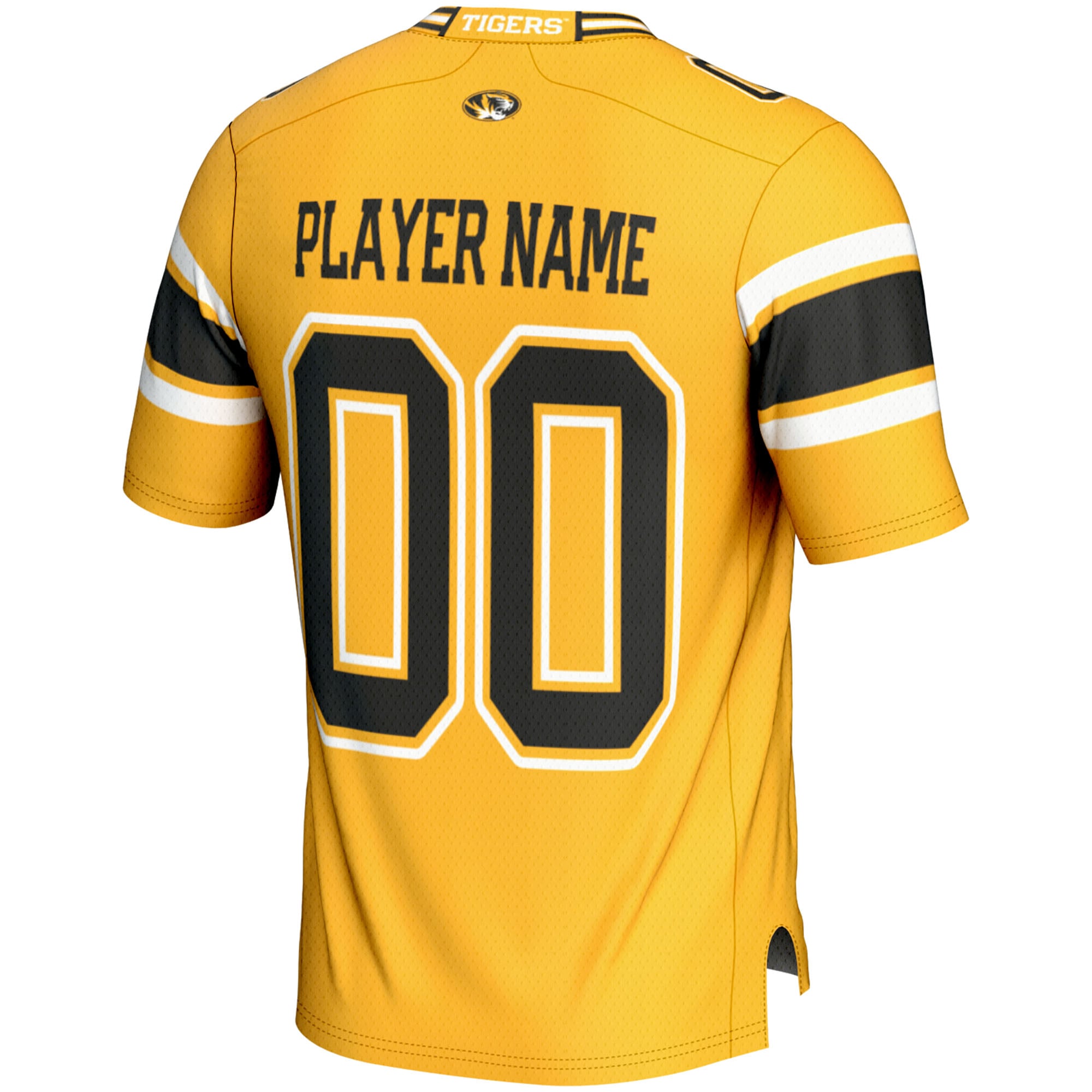 Missouri Tigers Football Jersey Gold - back view