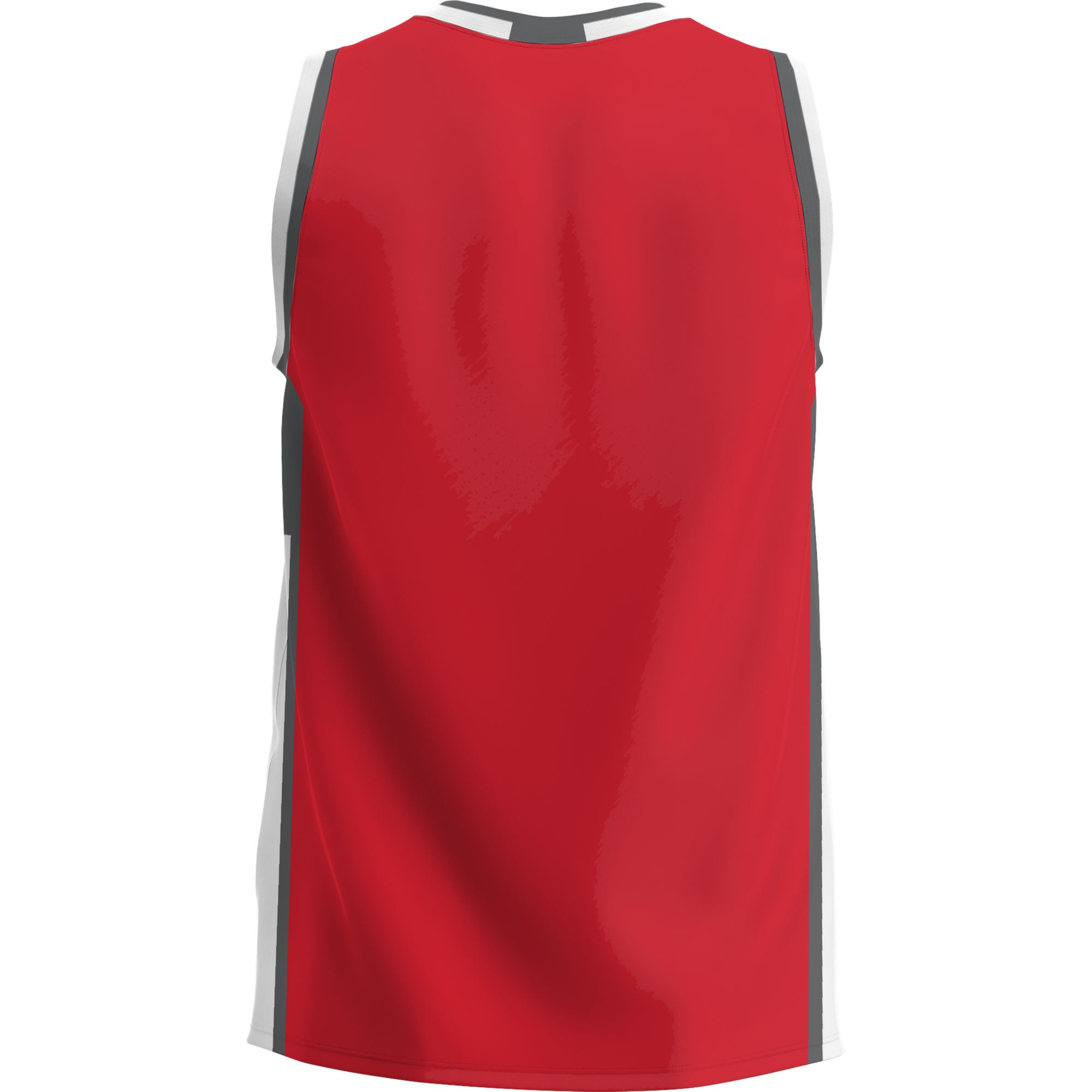 Monmouth College Fighting Scots Lightweight Basketball Jersey Red - back view
