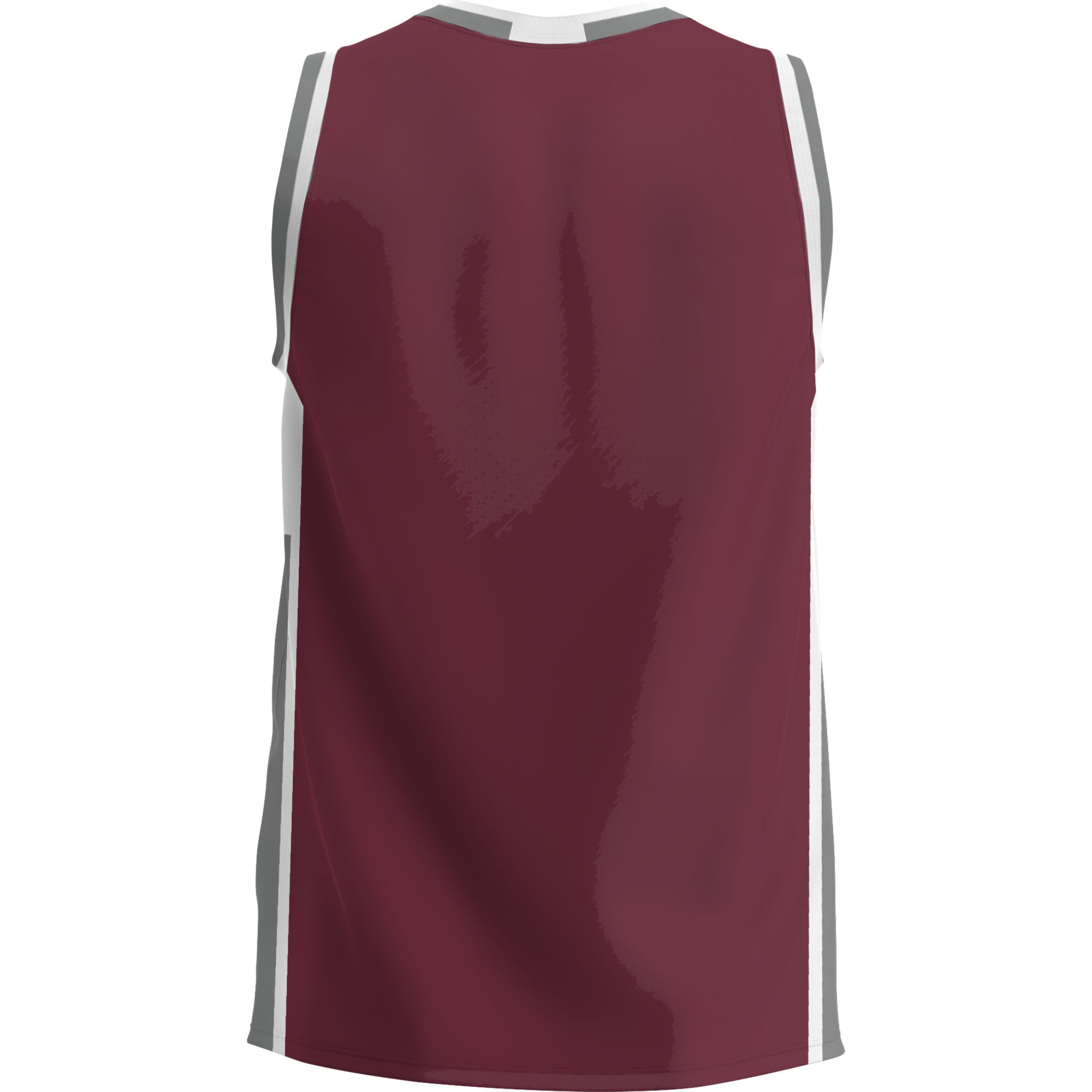 Montana Grizzlies Lightweight Basketball Jersey Maroon - back view